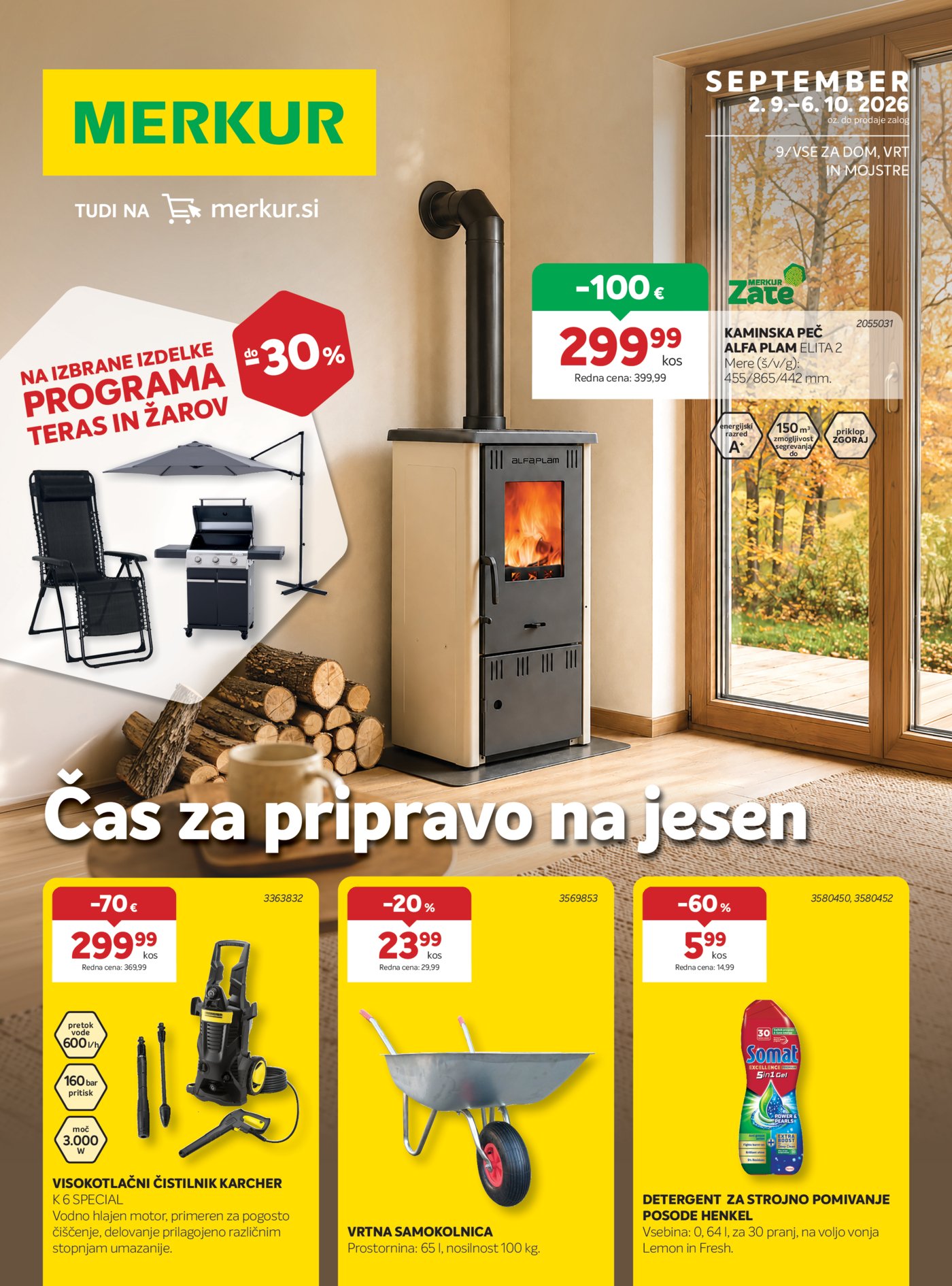 Merkur katalog Čas za pripravo na jesen 02.09.-06.10.2026.