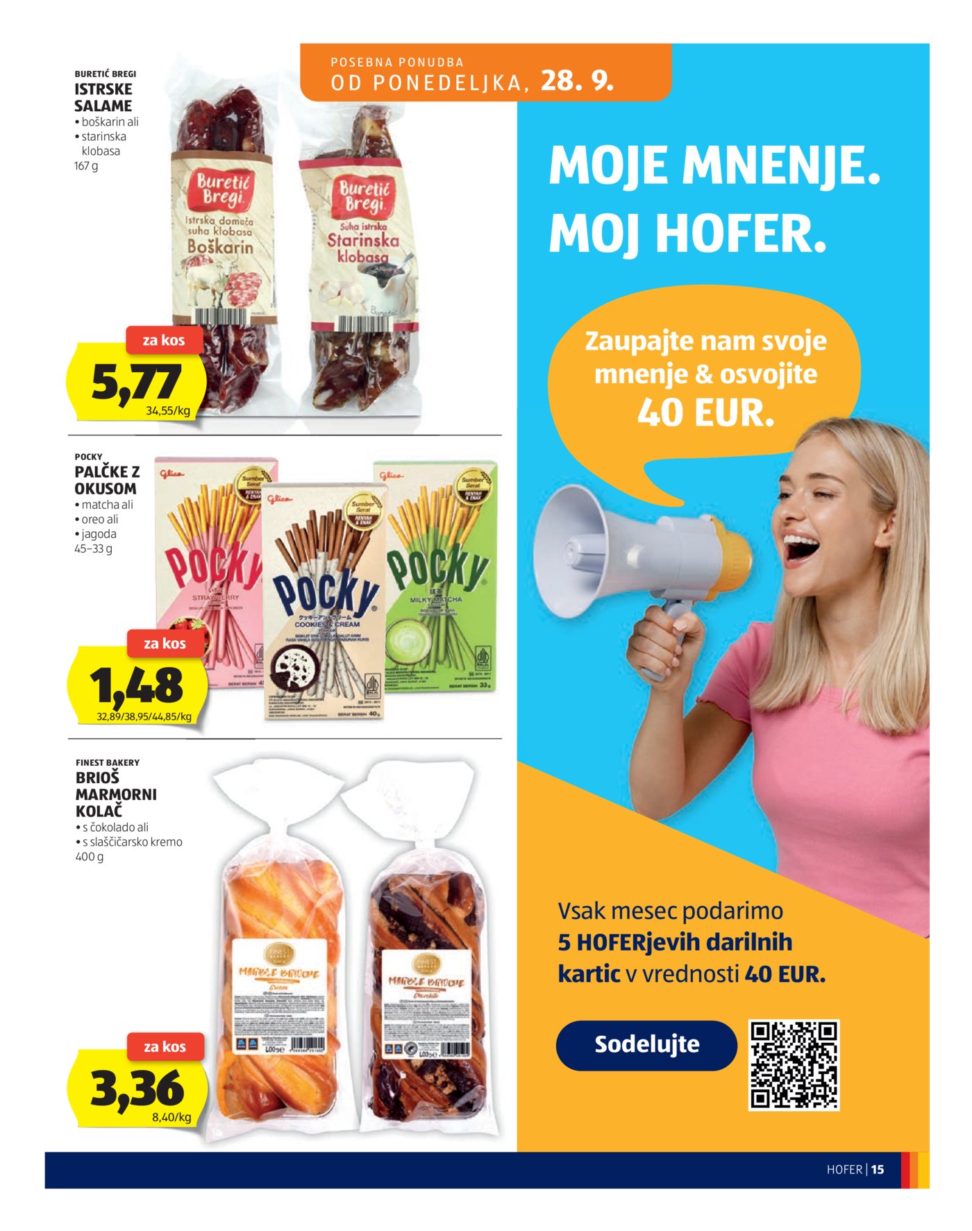 Hofer katalog Akcija 23.09.-01.10.2026.