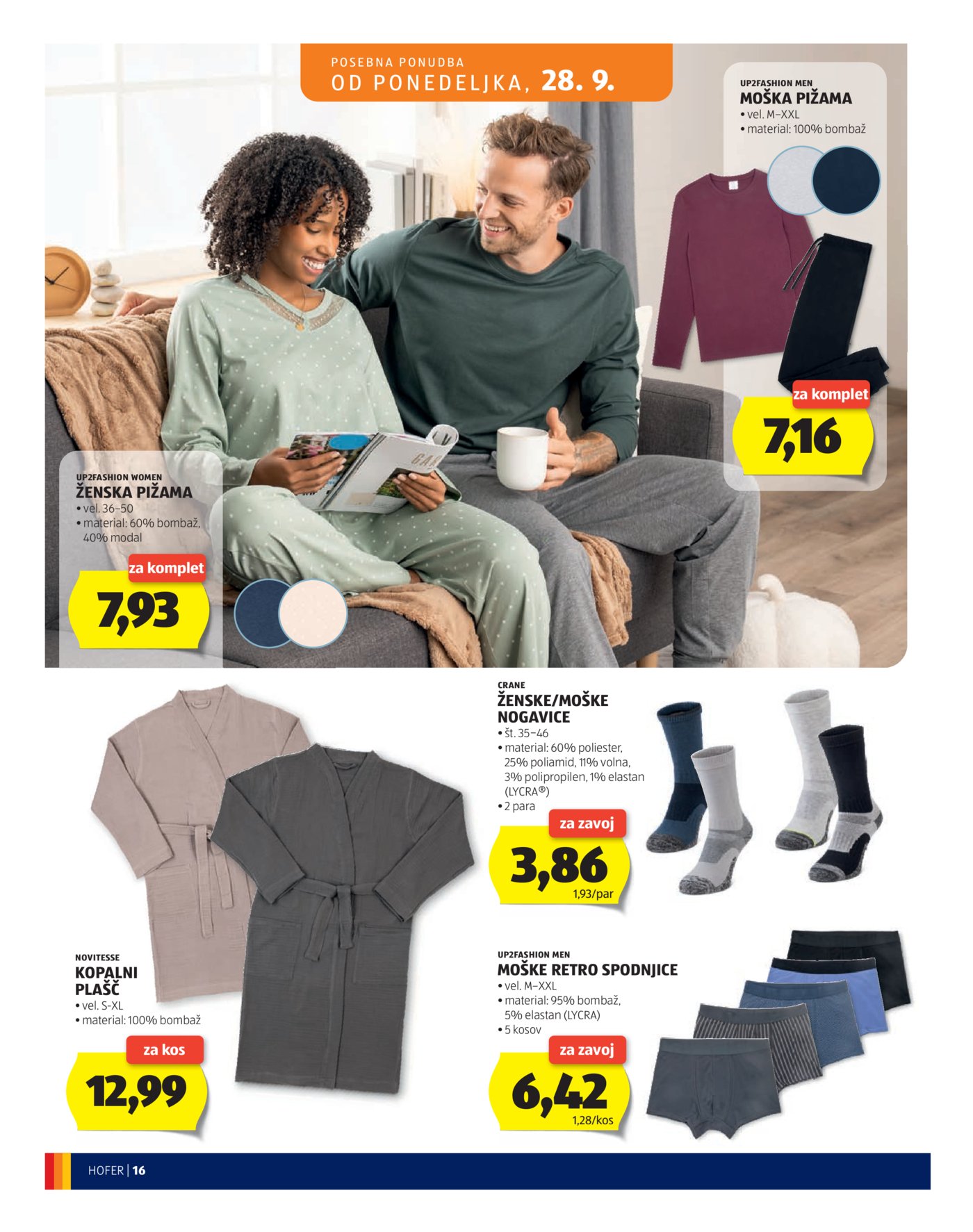 Hofer katalog Akcija 23.09.-01.10.2026.