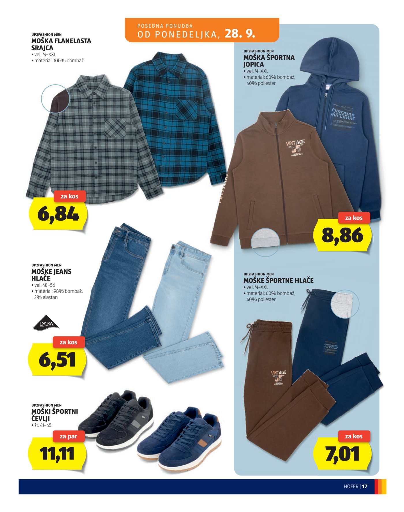 Hofer katalog Akcija 23.09.-01.10.2026.