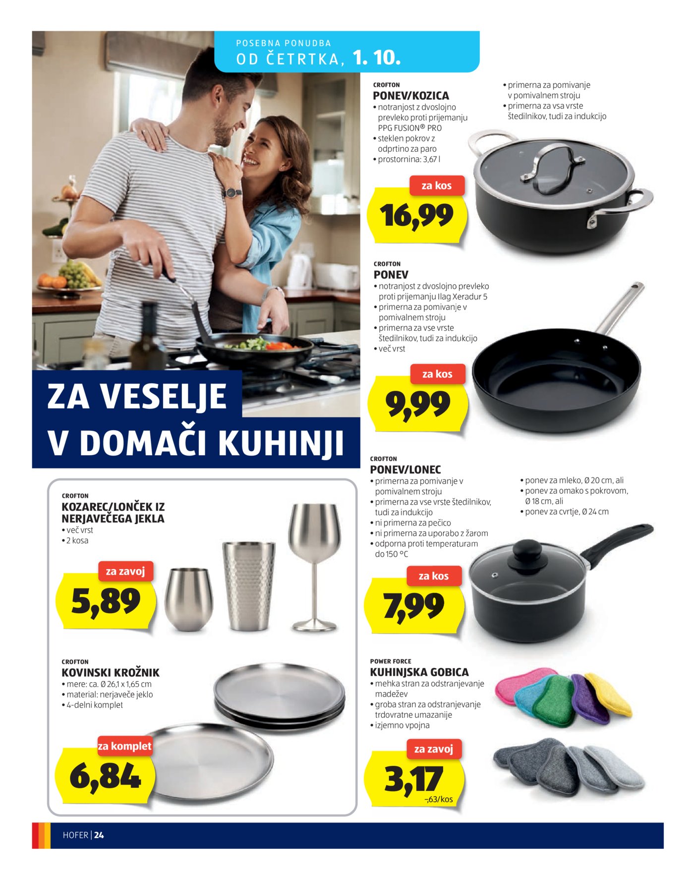 Hofer katalog Akcija 23.09.-01.10.2026.