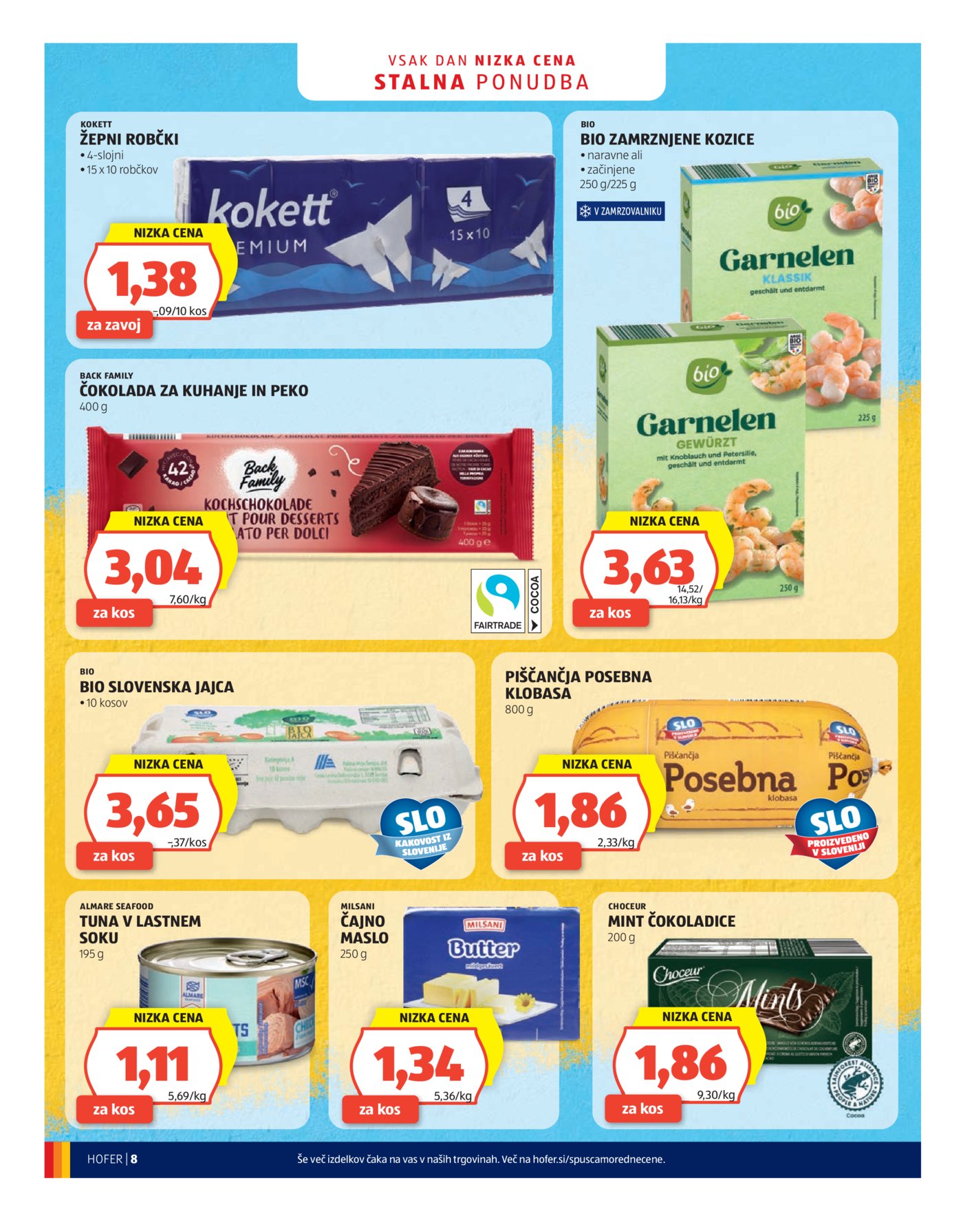 Hofer katalog Akcija 23.09.-01.10.2026.