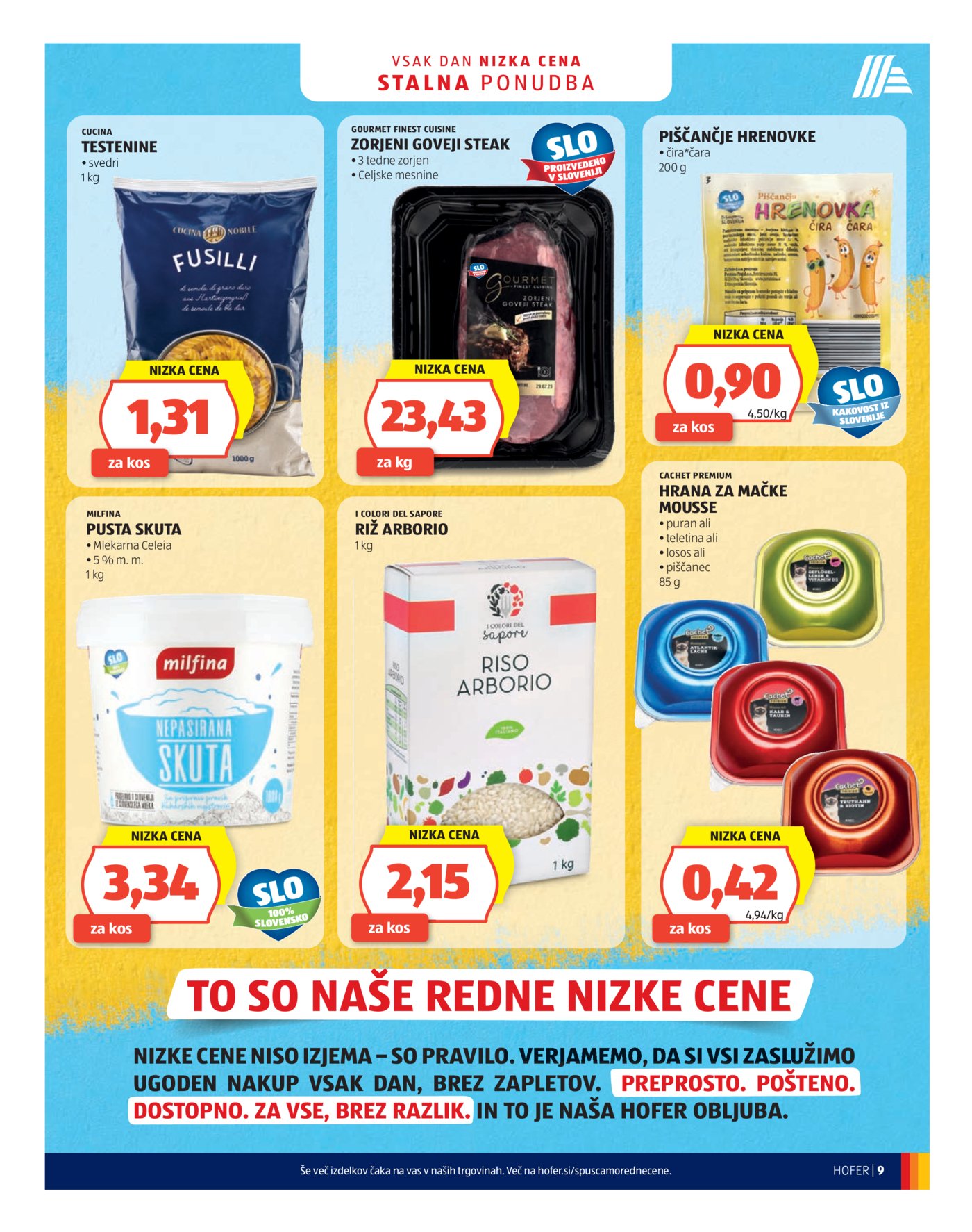 Hofer katalog Akcija 23.09.-01.10.2026.