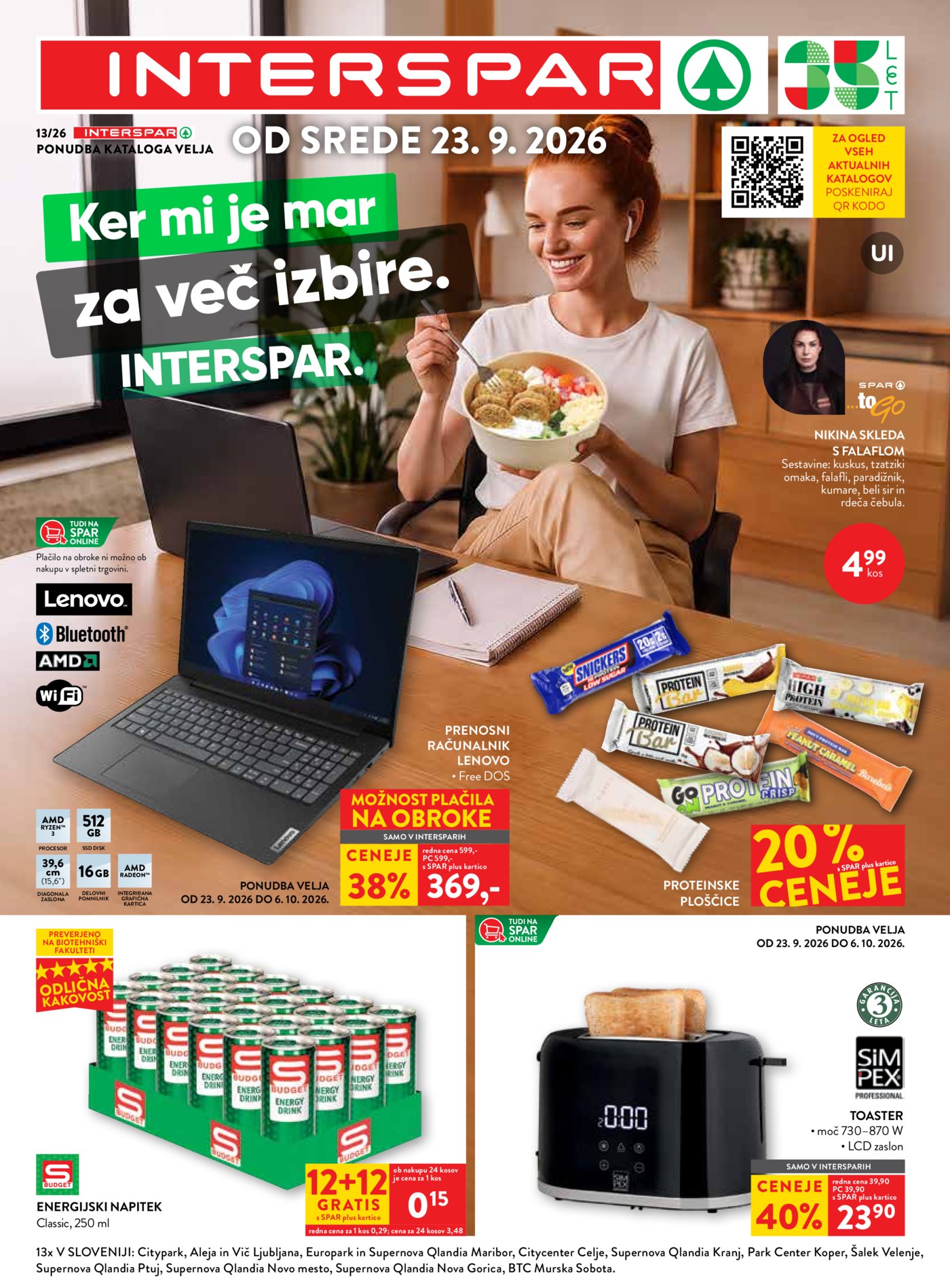INTERSPAR katalog Akcija 23.09.-06.10.2026.