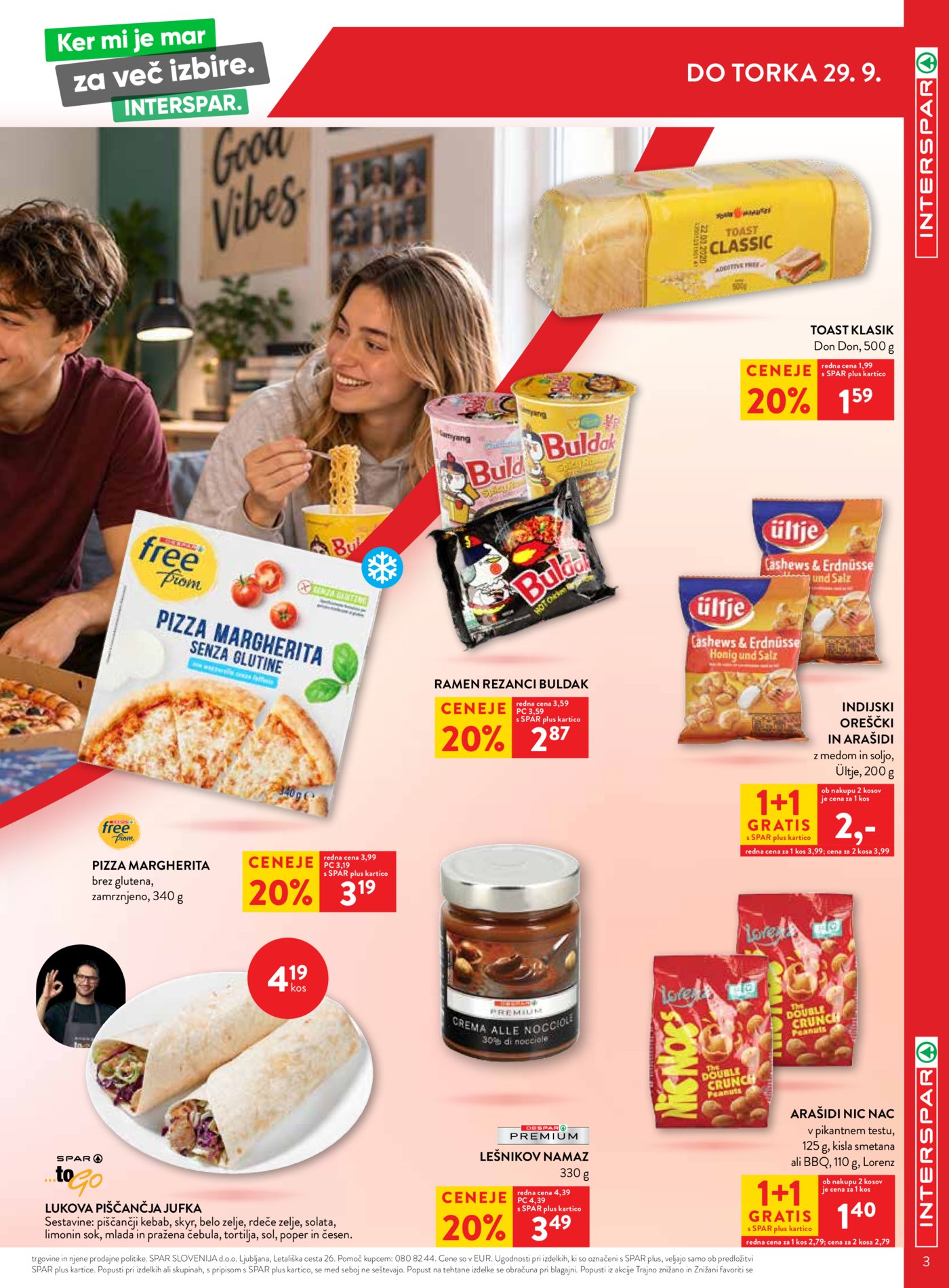 INTERSPAR katalog Akcija 23.09.-06.10.2026.