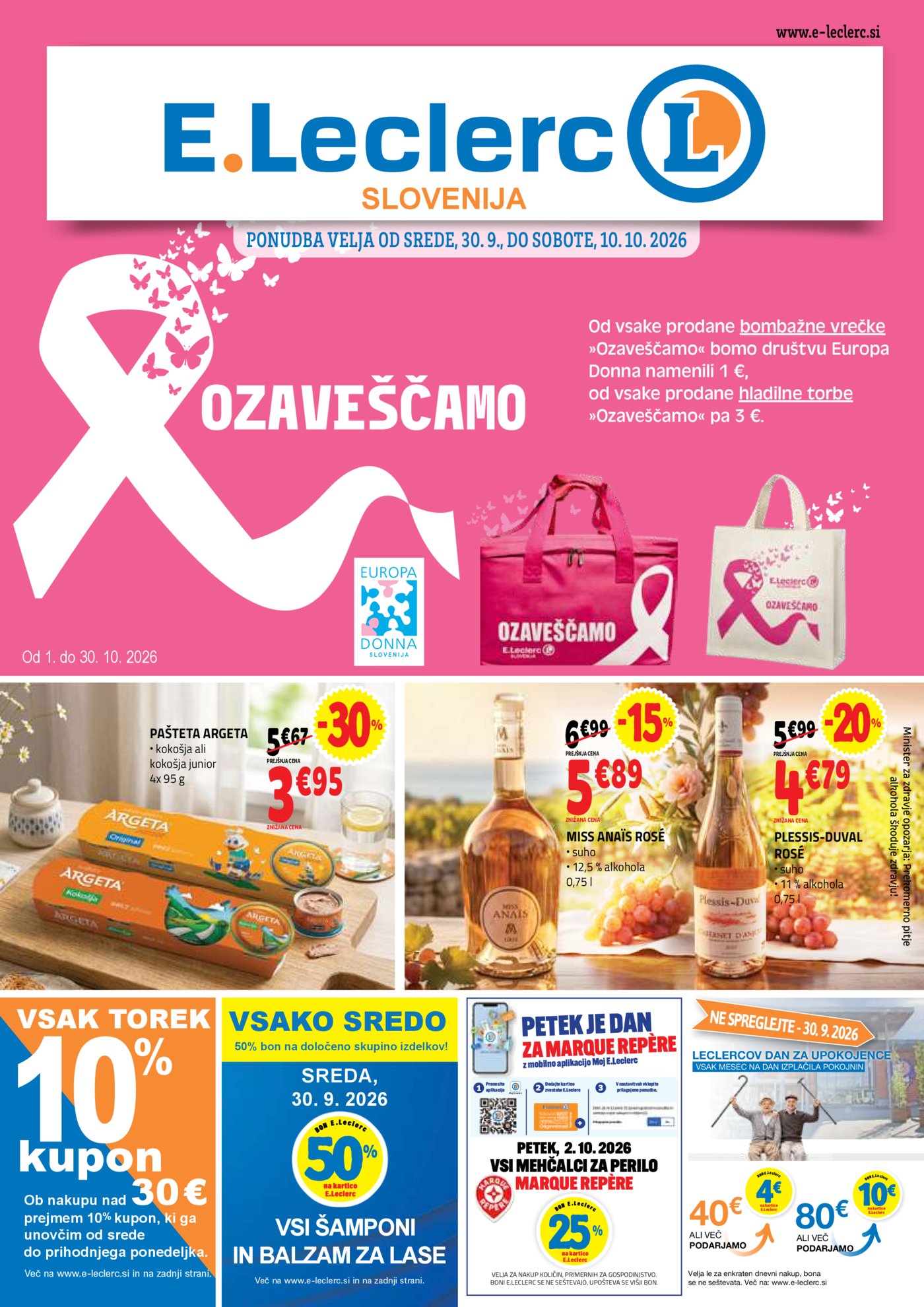 E.Leclerc katalog 30.09.-10.10.2026.