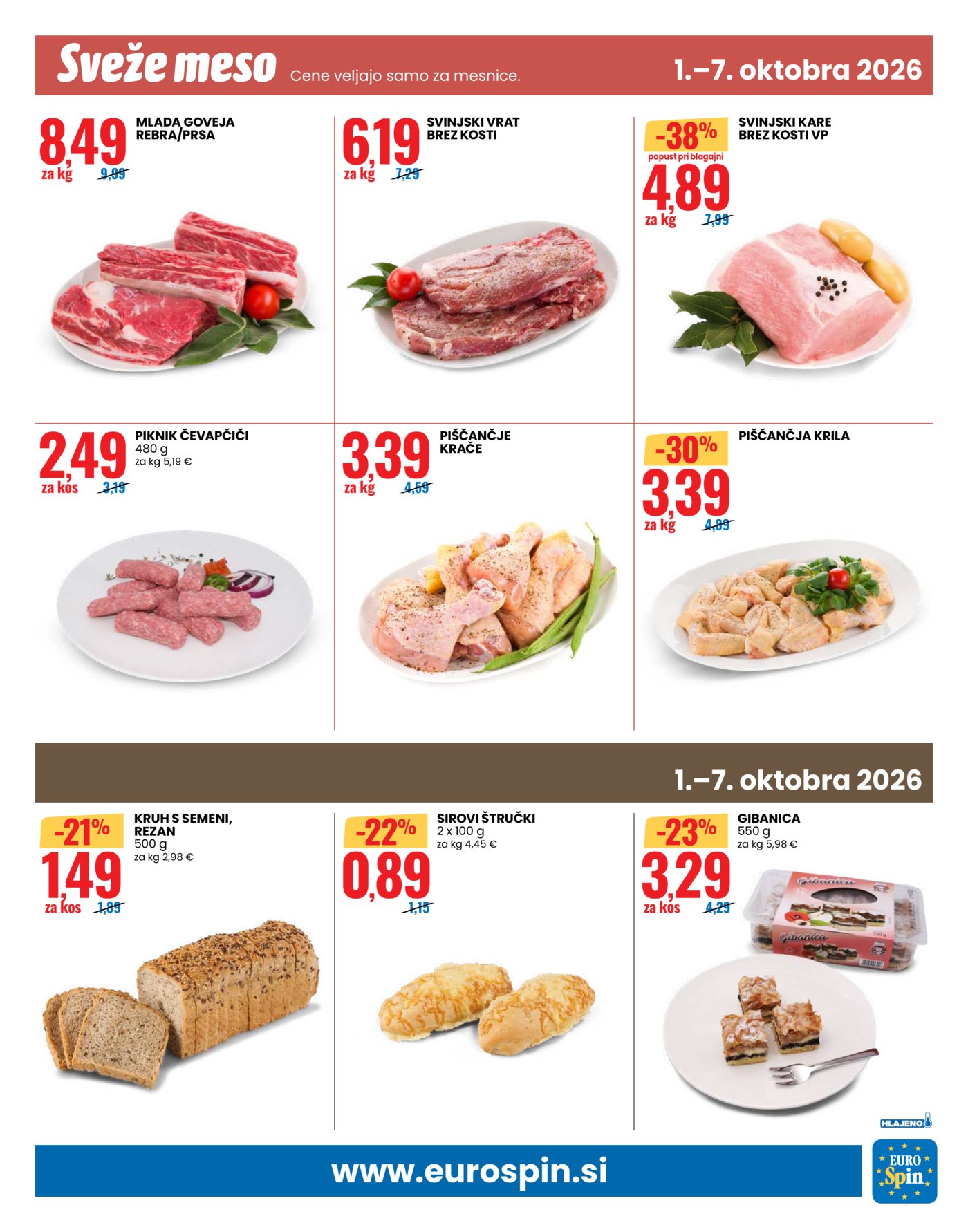 Eurospin katalog Pametni nakup 01.10.-07.10.2026.