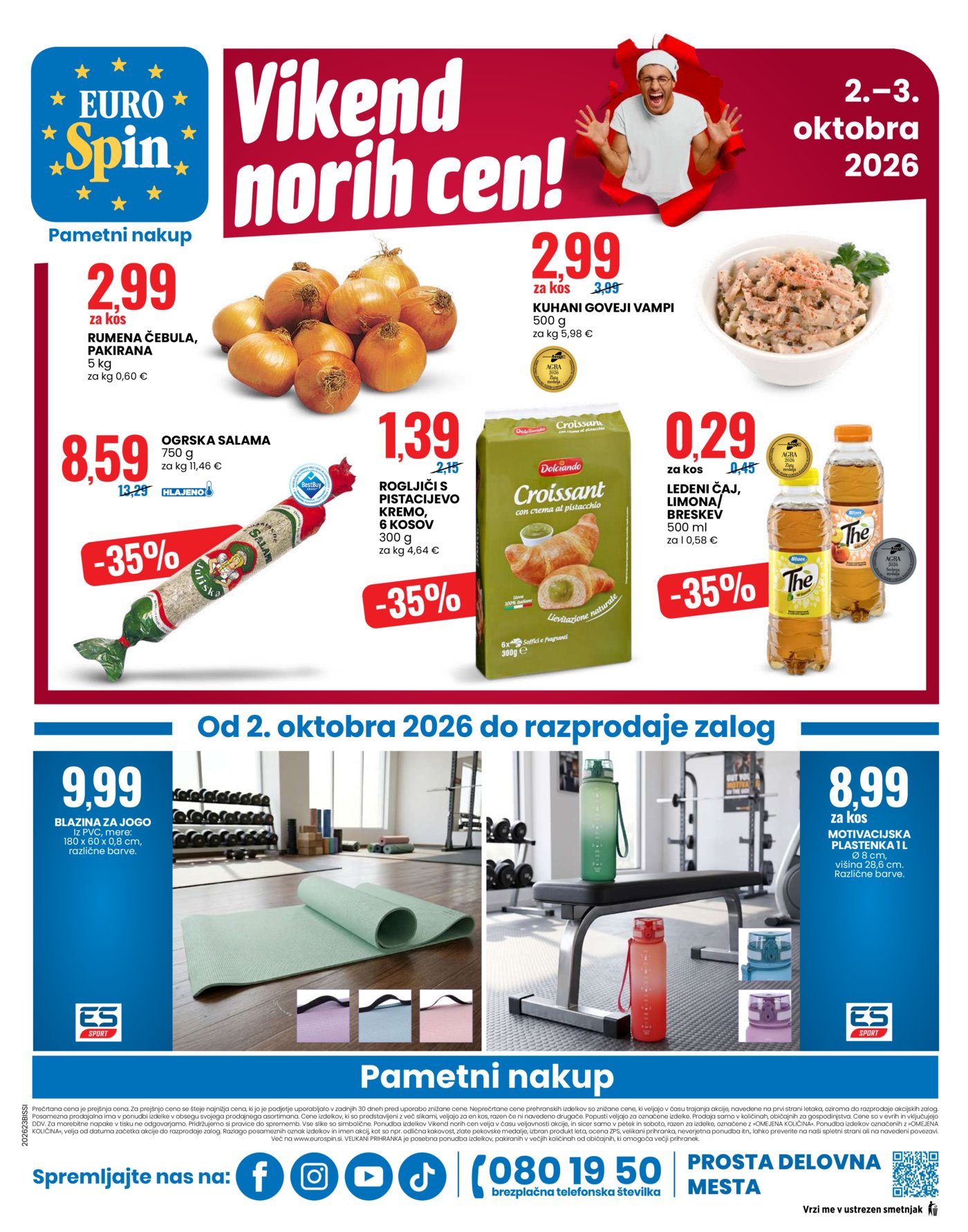 Eurospin katalog Pametni nakup 01.10.-07.10.2026.