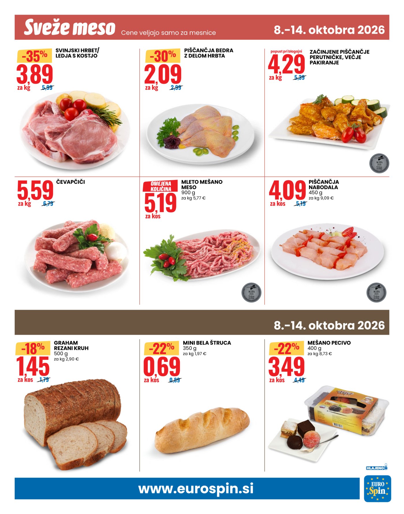 Eurospin katalog Pametni nakup 08.10.-14.10.2026.