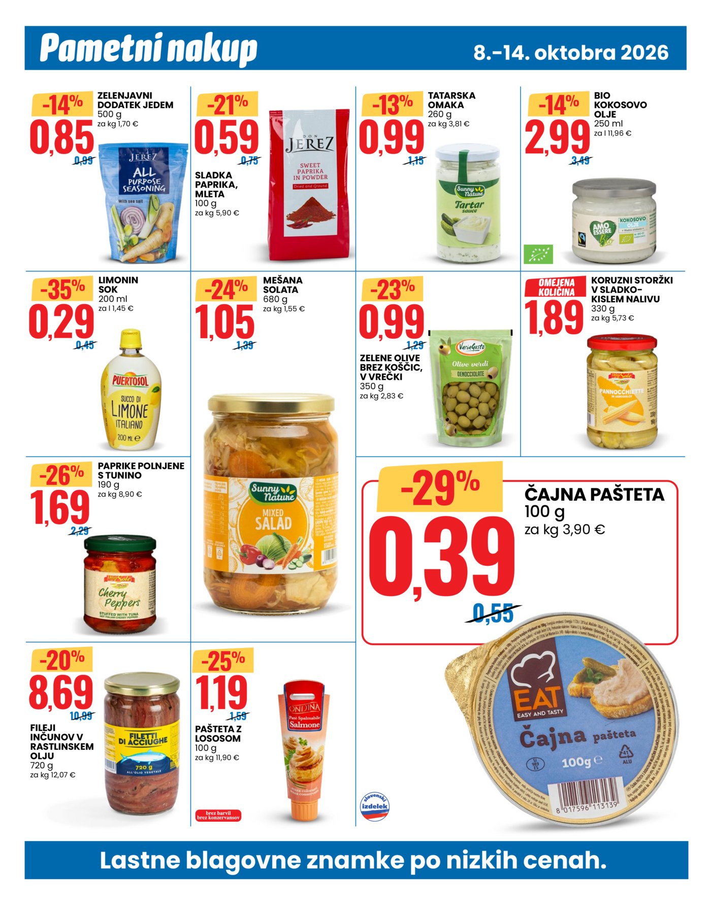 Eurospin katalog Pametni nakup 08.10.-14.10.2026.