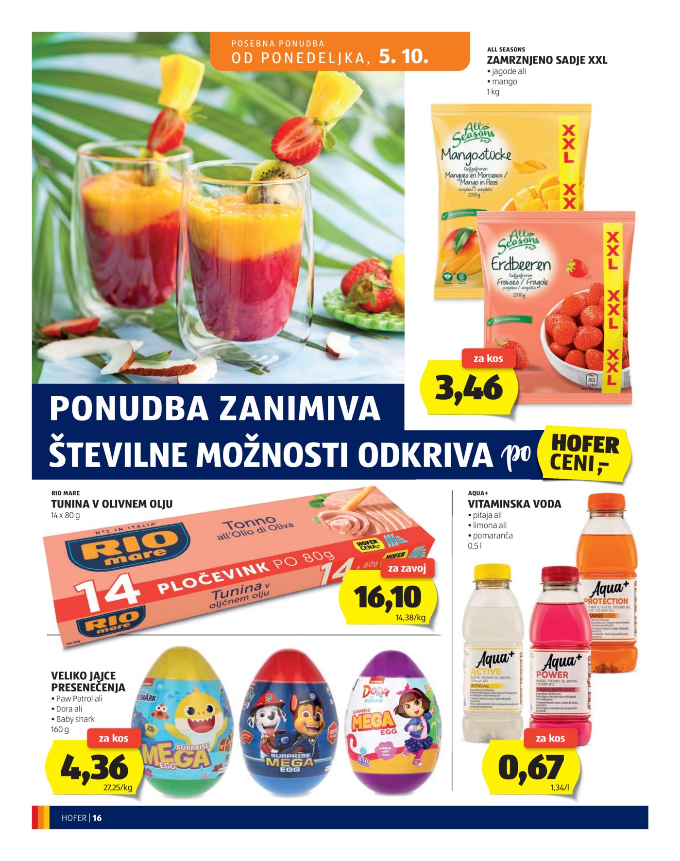 Hofer katalog 30.09.-06.10.2026.