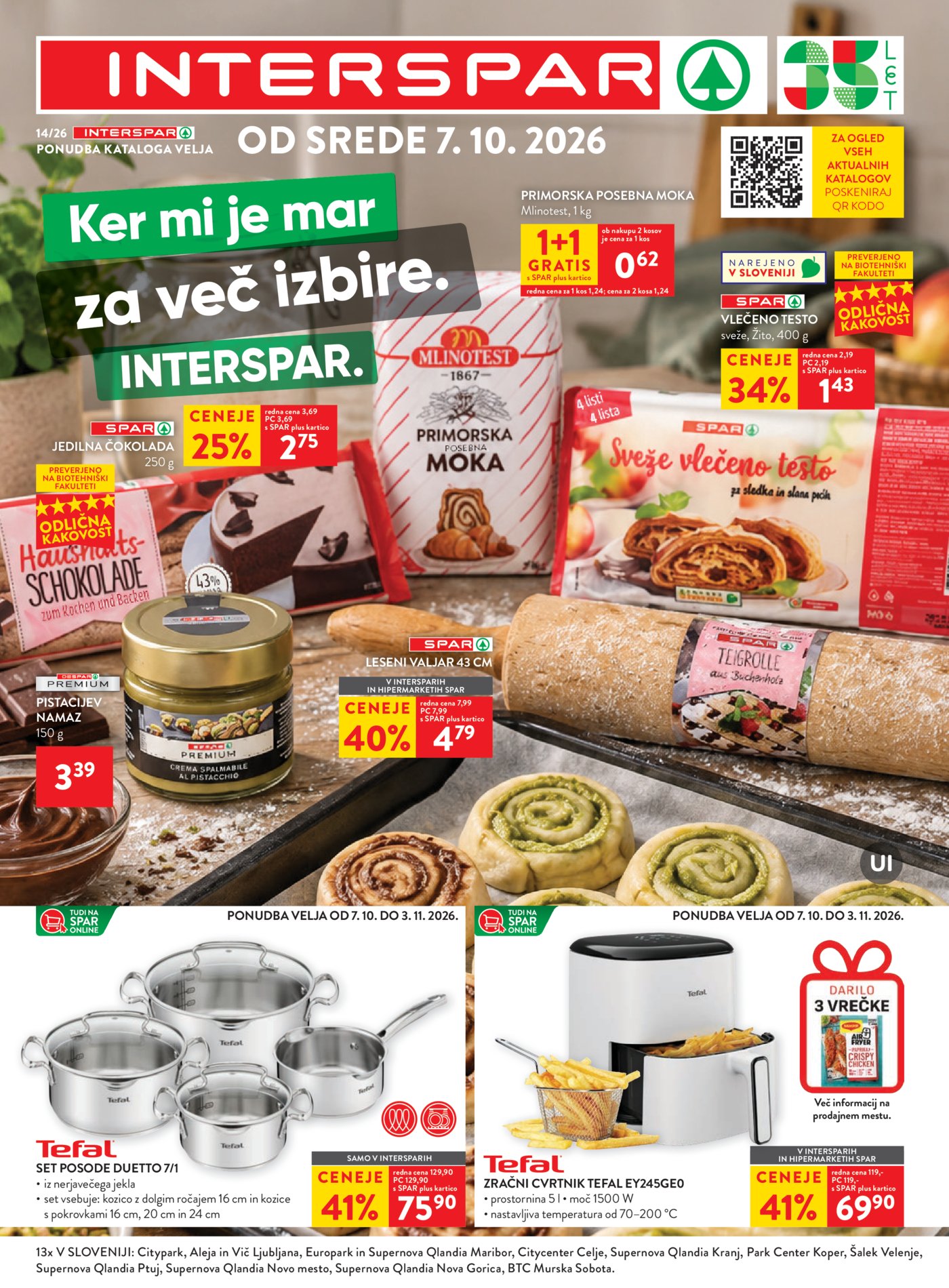 INTERSPAR katalog od srede 07.10.-20.10.2026.