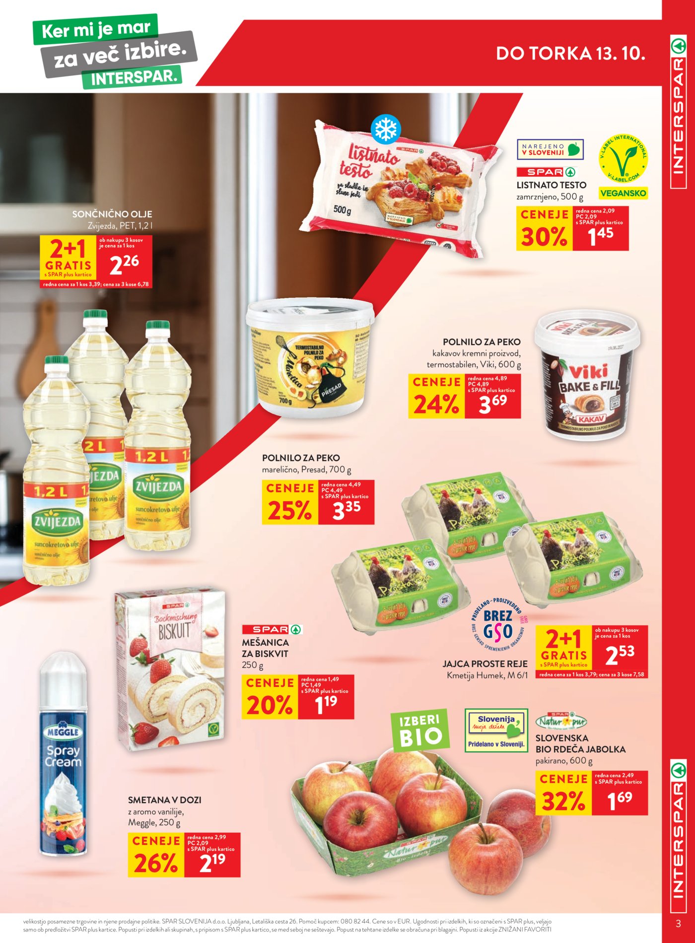 INTERSPAR katalog od srede 07.10.-20.10.2026.