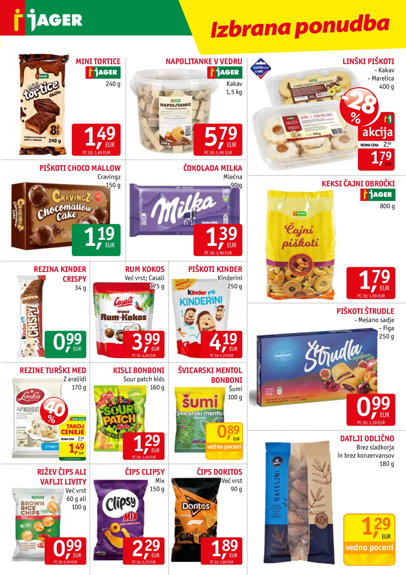 Jager katalog Vedno poceni 30.09.-06.10.2026.