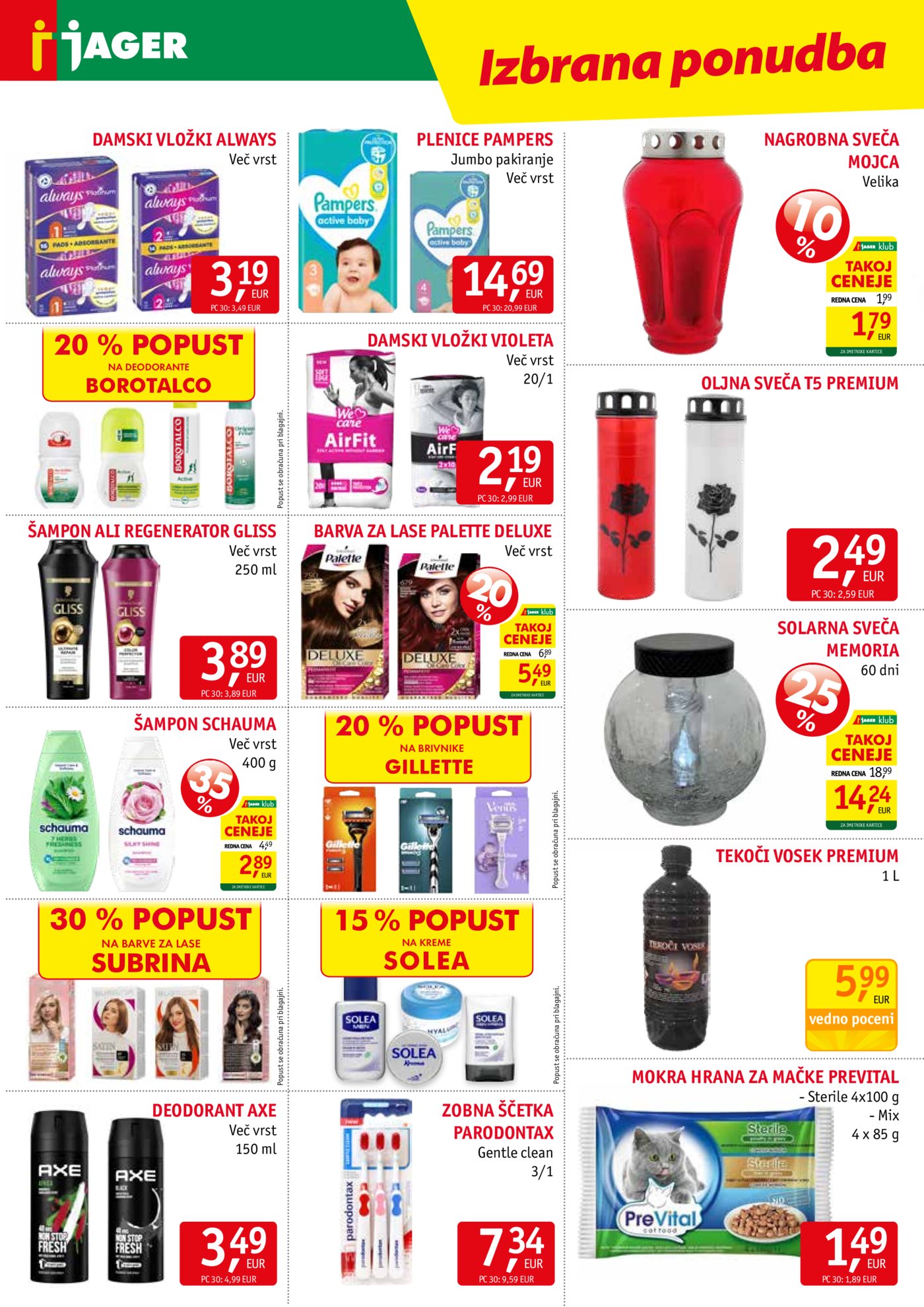 Jager katalog Vedno poceni 30.09.-06.10.2026.