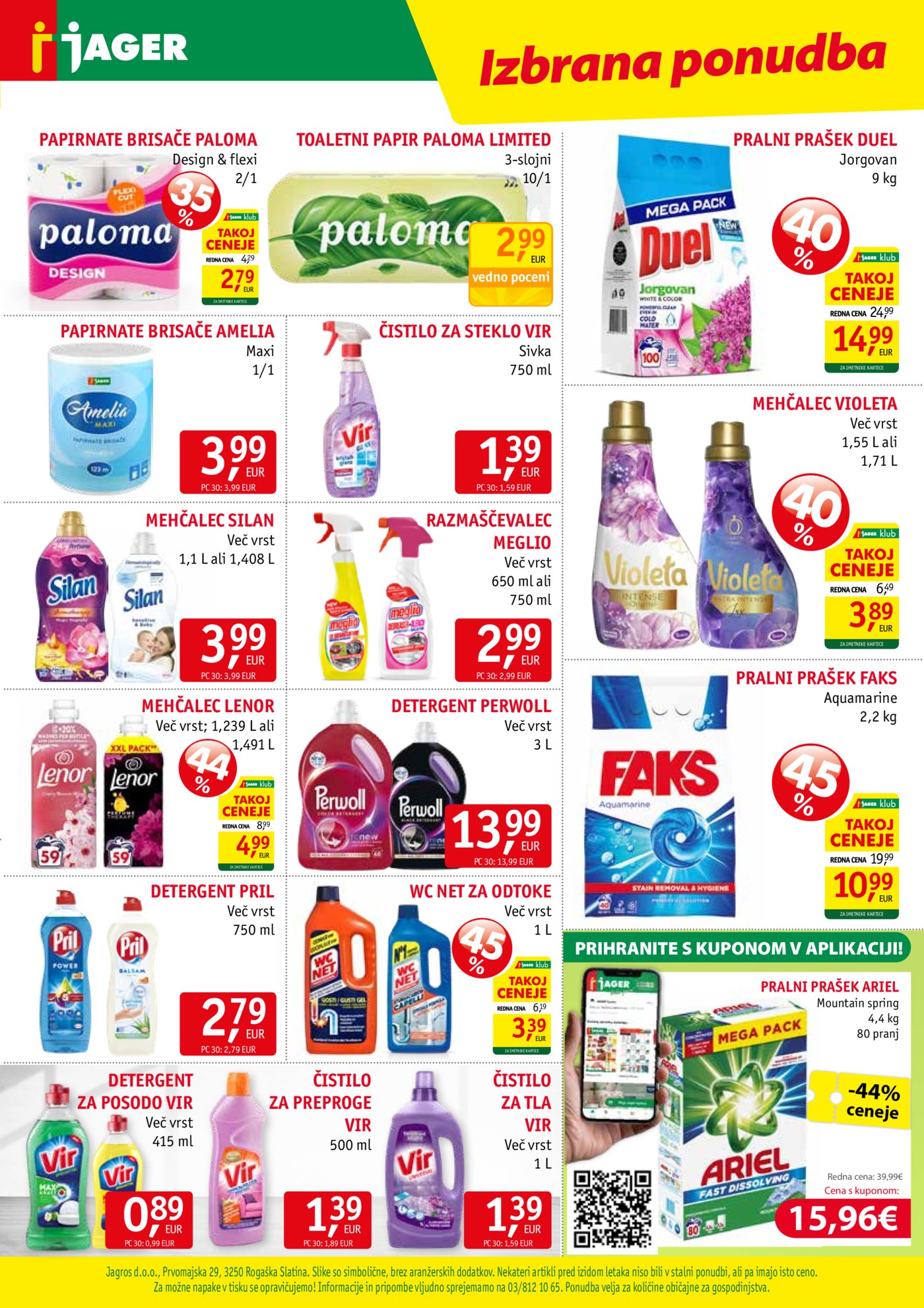 Jager katalog Vedno poceni 30.09.-06.10.2026.