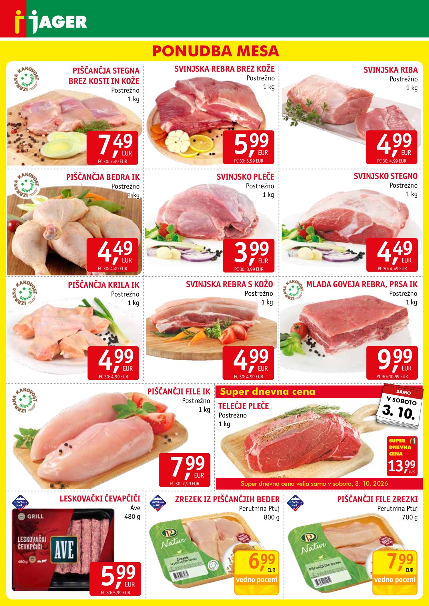 Jager katalog Vedno poceni 30.09.-06.10.2026.
