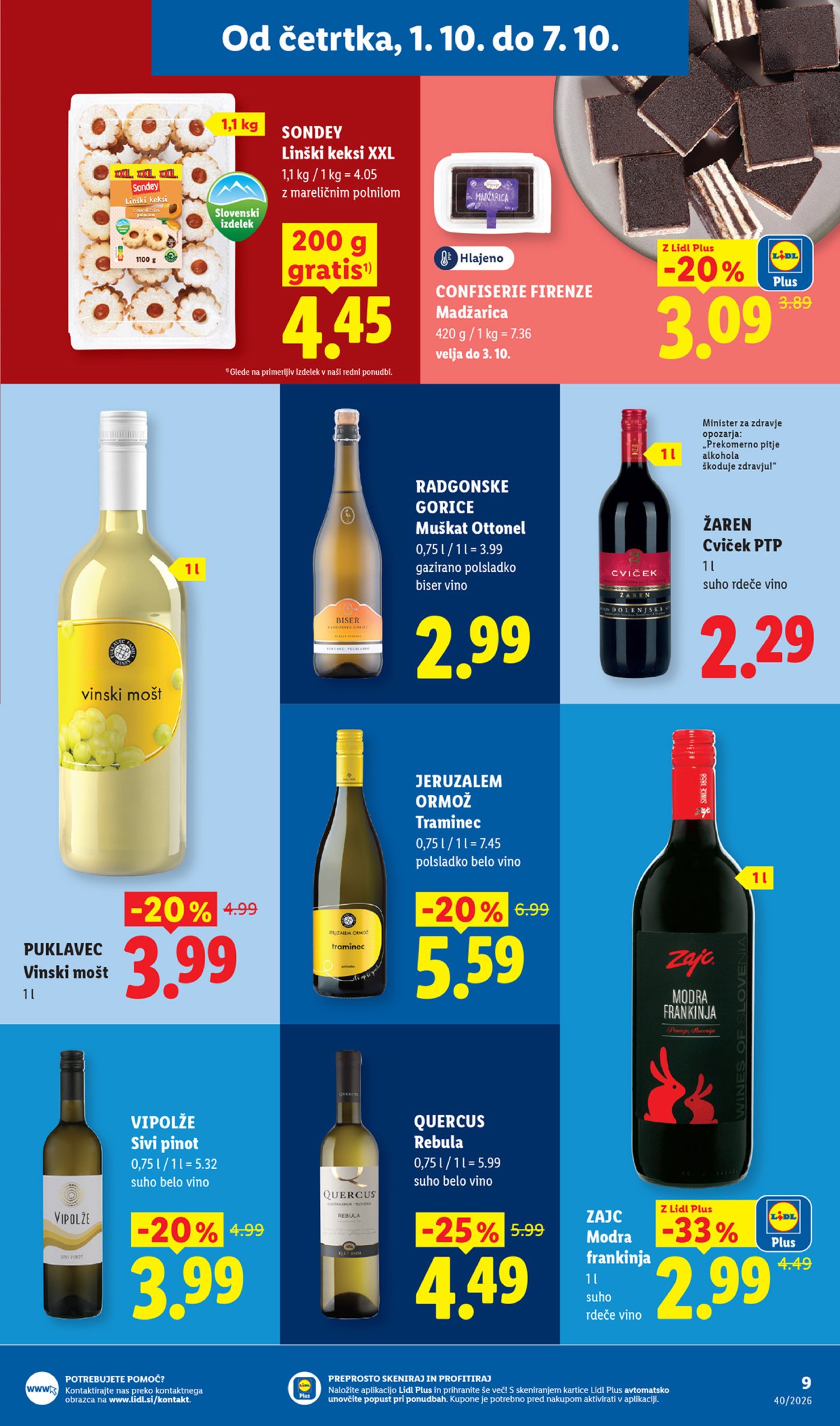 Lidl katalog od četrtka 01.10.-07.10.202.6