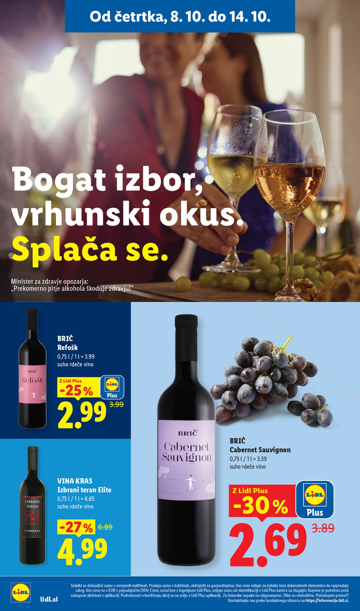 Lidl katalog od četrtka 08.10.-14.10.2026.
