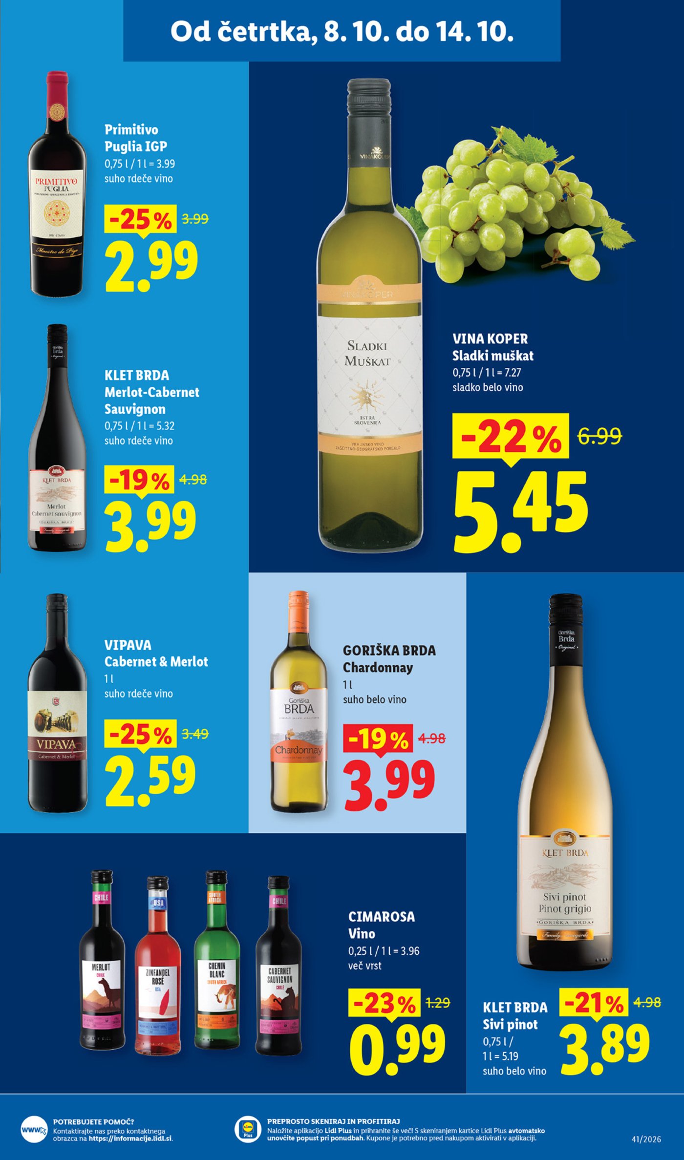 Lidl katalog od četrtka 08.10.-14.10.2026.