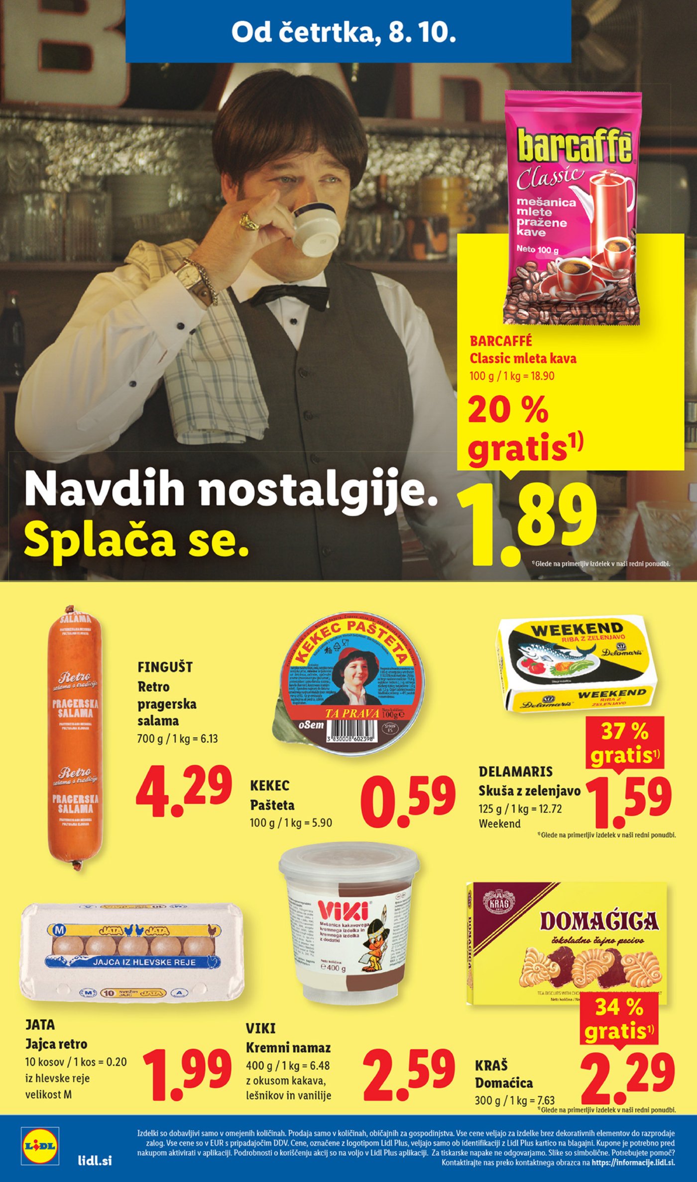 Lidl katalog od četrtka 08.10.-14.10.2026.