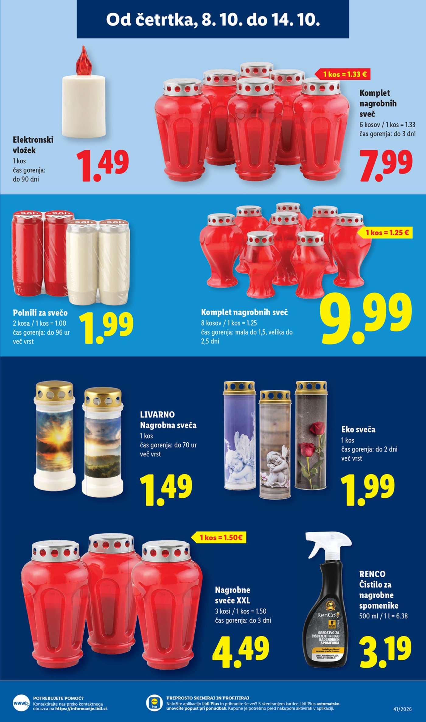 Lidl katalog od četrtka 08.10.-14.10.2026.