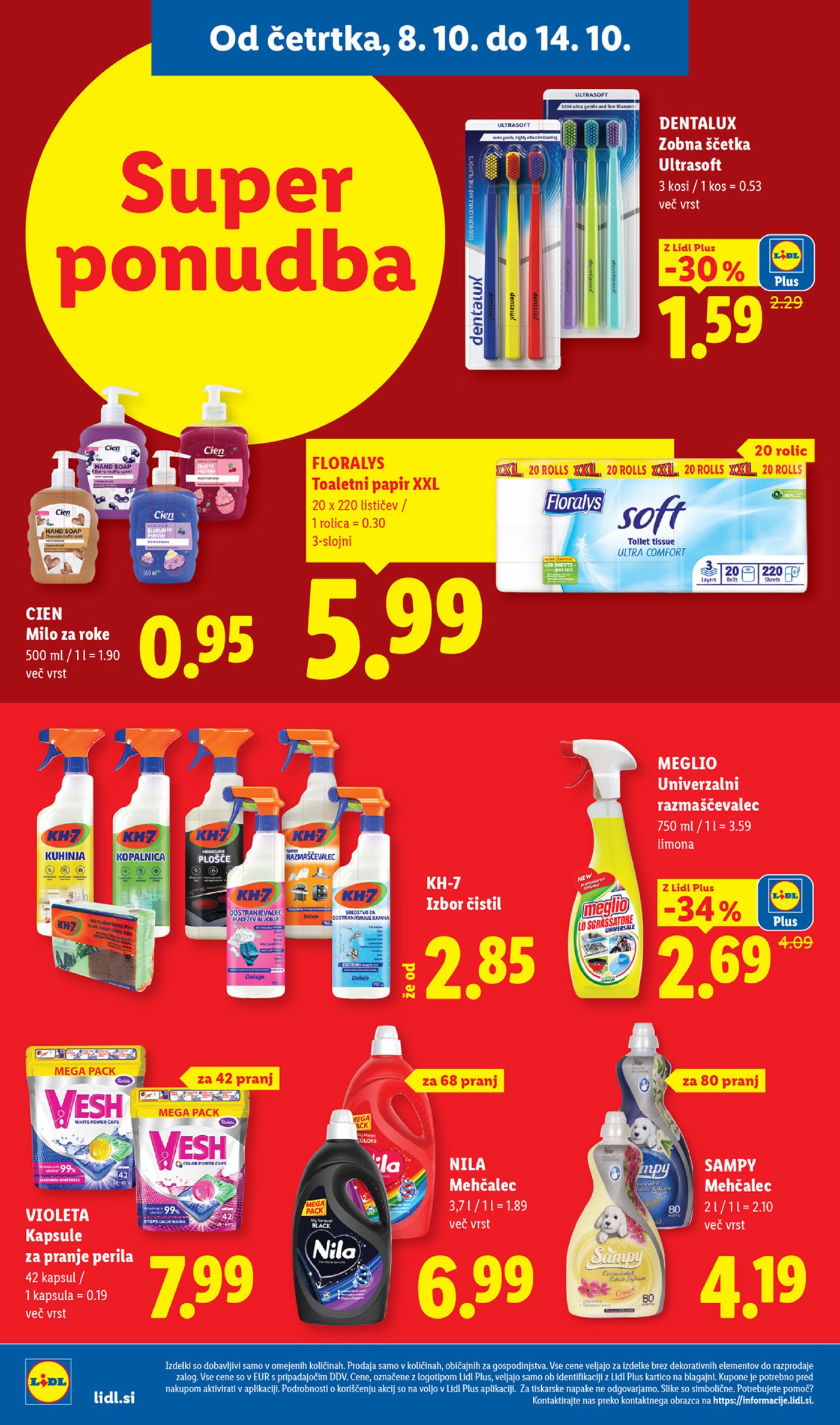 Lidl katalog od četrtka 08.10.-14.10.2026.