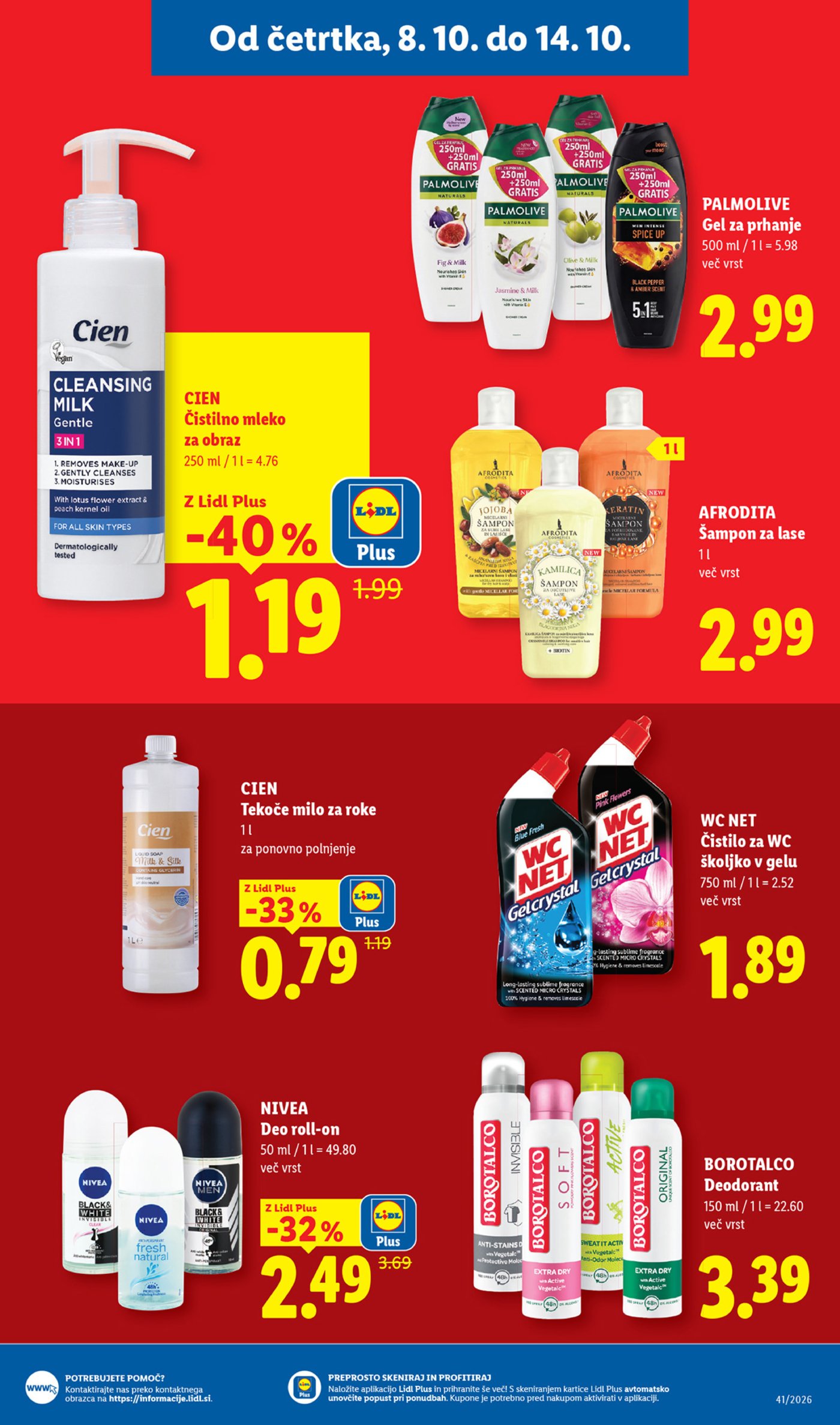 Lidl katalog od četrtka 08.10.-14.10.2026.