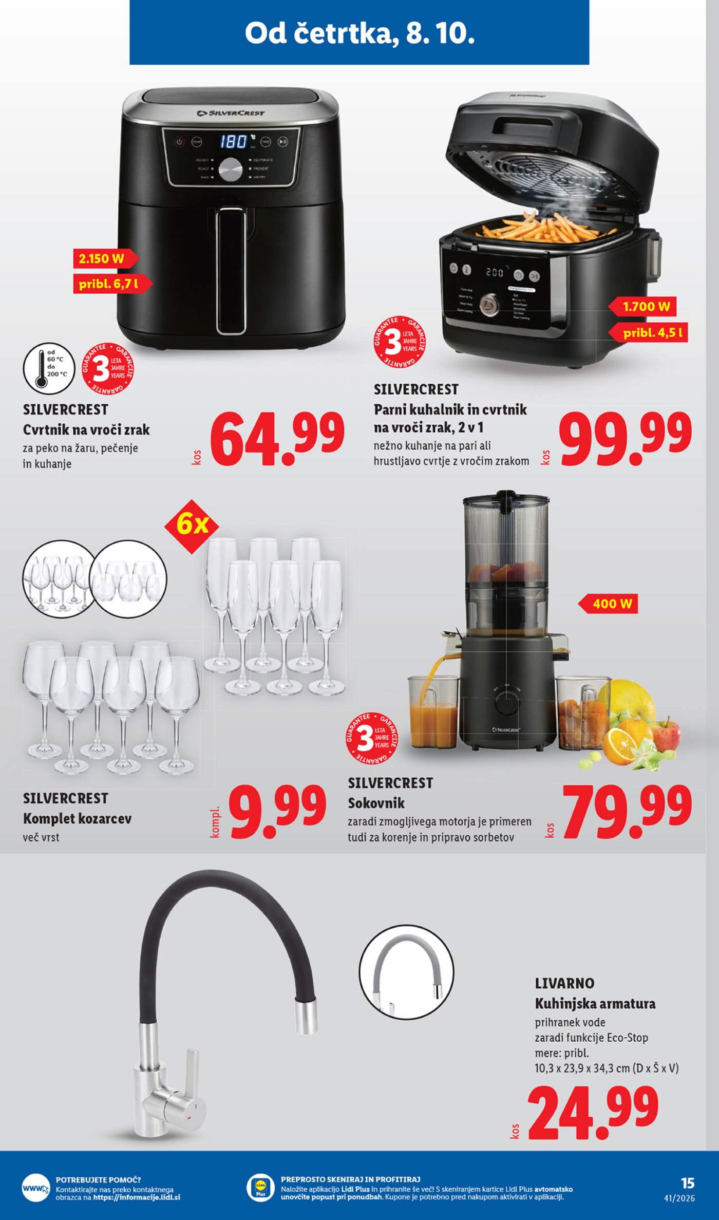Lidl katalog od četrtka 08.10.-14.10.2026.