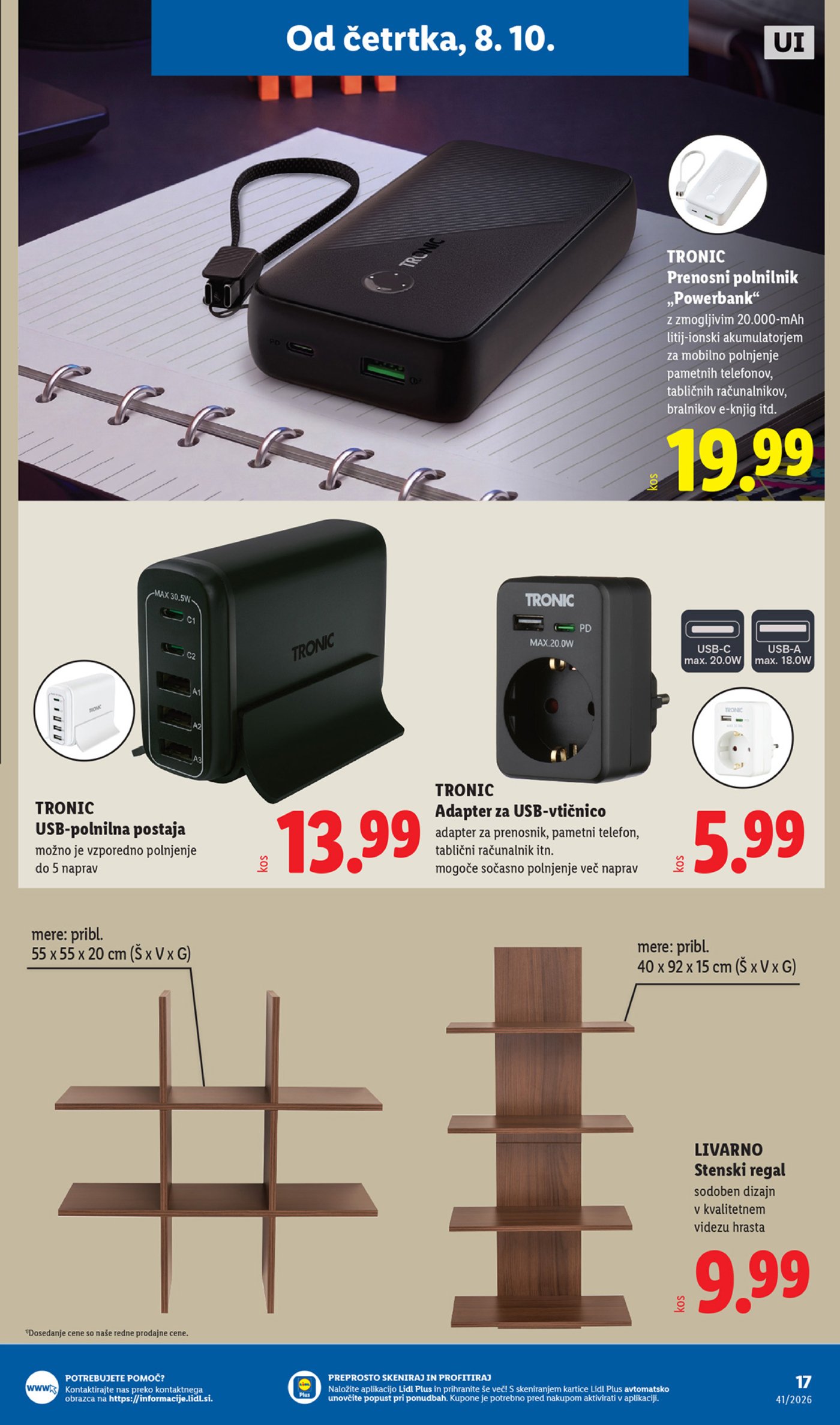 Lidl katalog od četrtka 08.10.-14.10.2026.