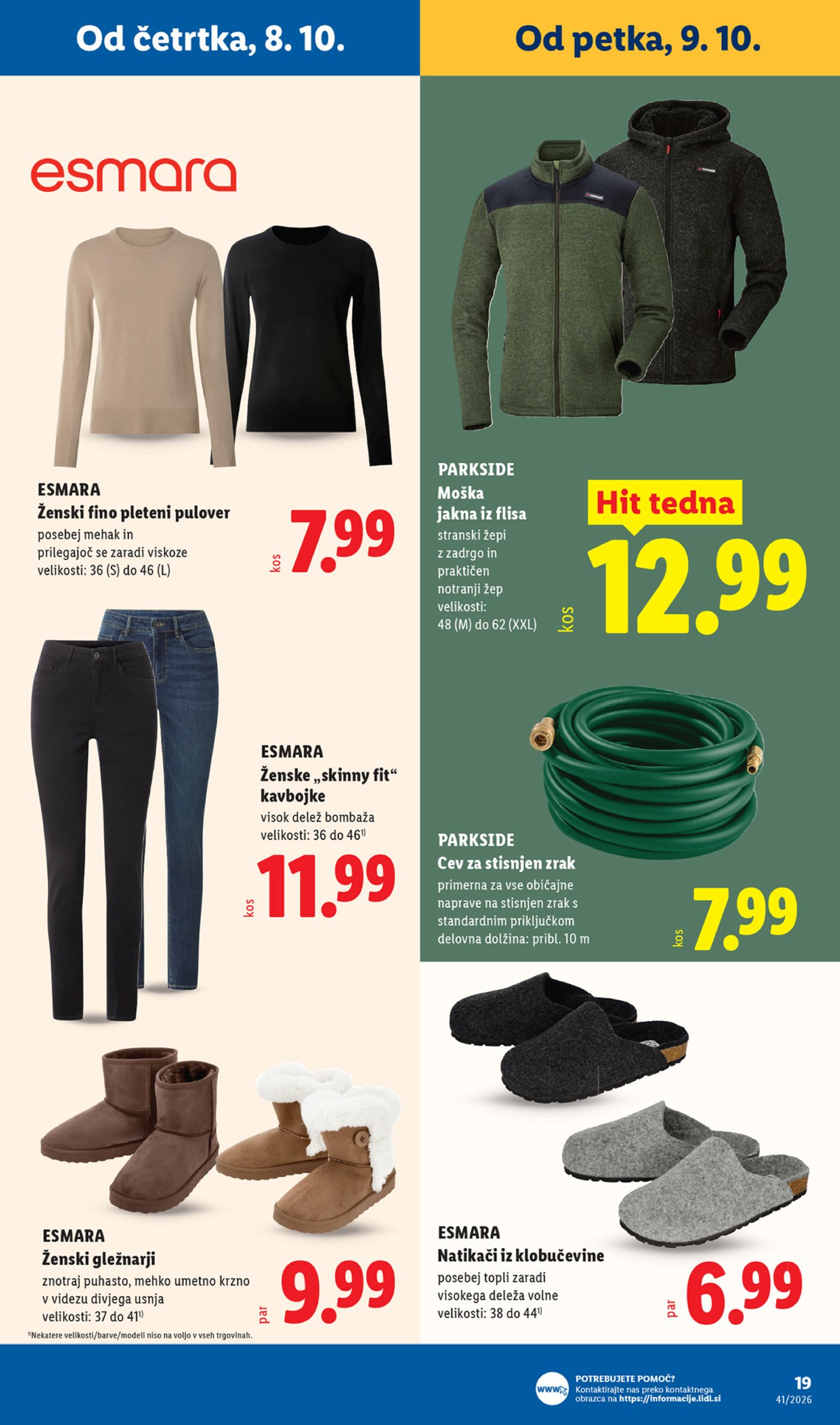 Lidl katalog od četrtka 08.10.-14.10.2026.