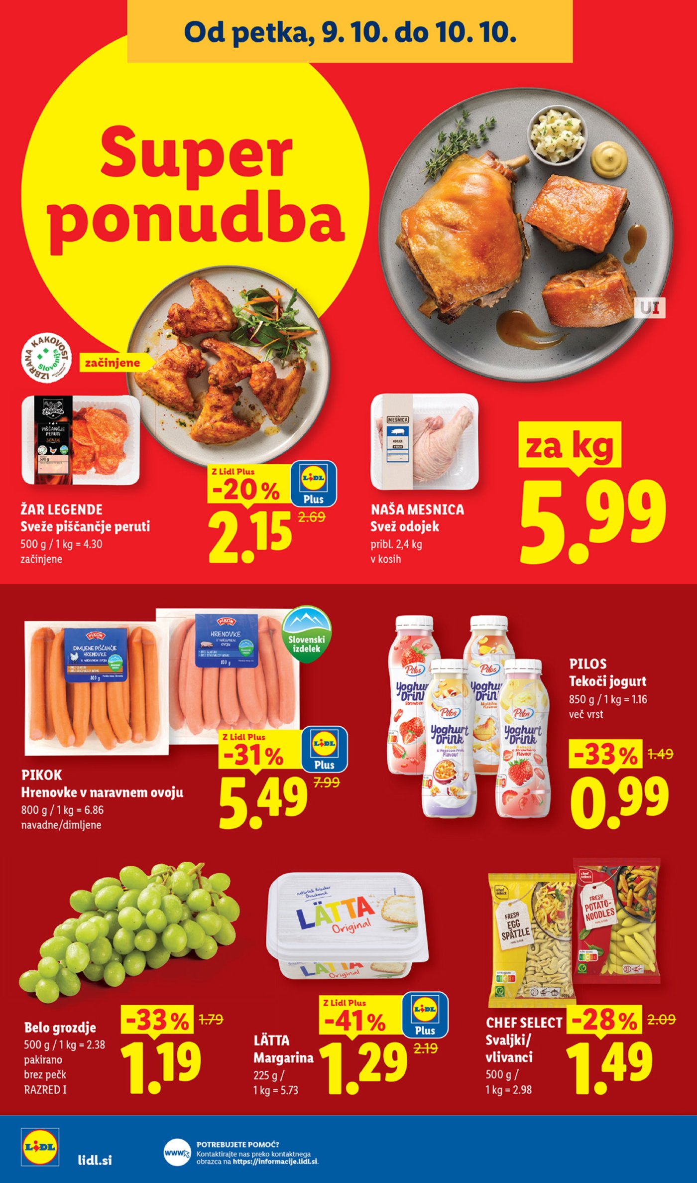 Lidl katalog od četrtka 08.10.-14.10.2026.