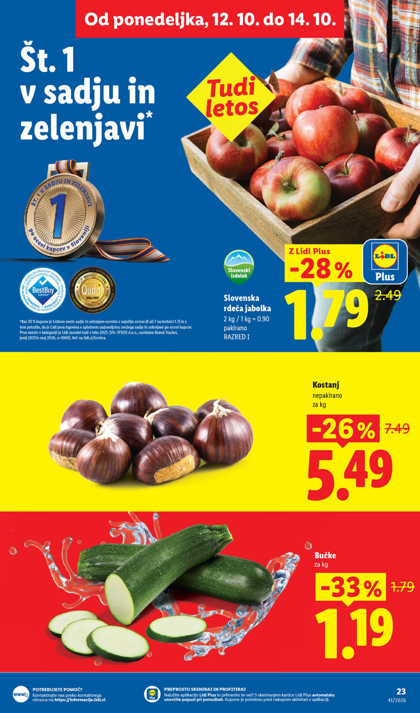 Lidl katalog od četrtka 08.10.-14.10.2026.
