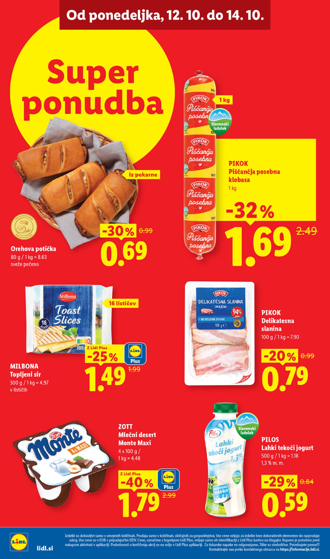 Lidl katalog od četrtka 08.10.-14.10.2026.