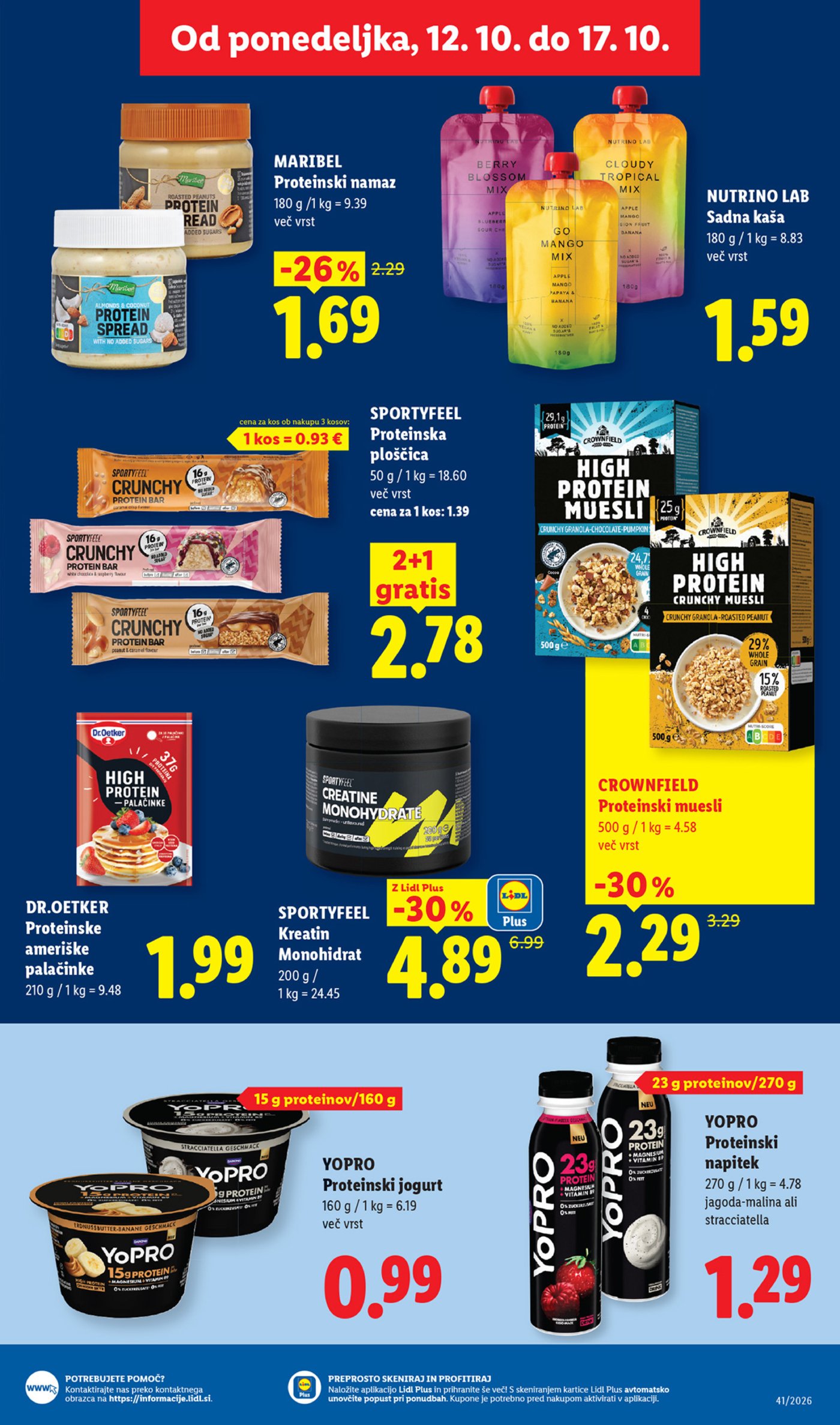 Lidl katalog od četrtka 08.10.-14.10.2026.