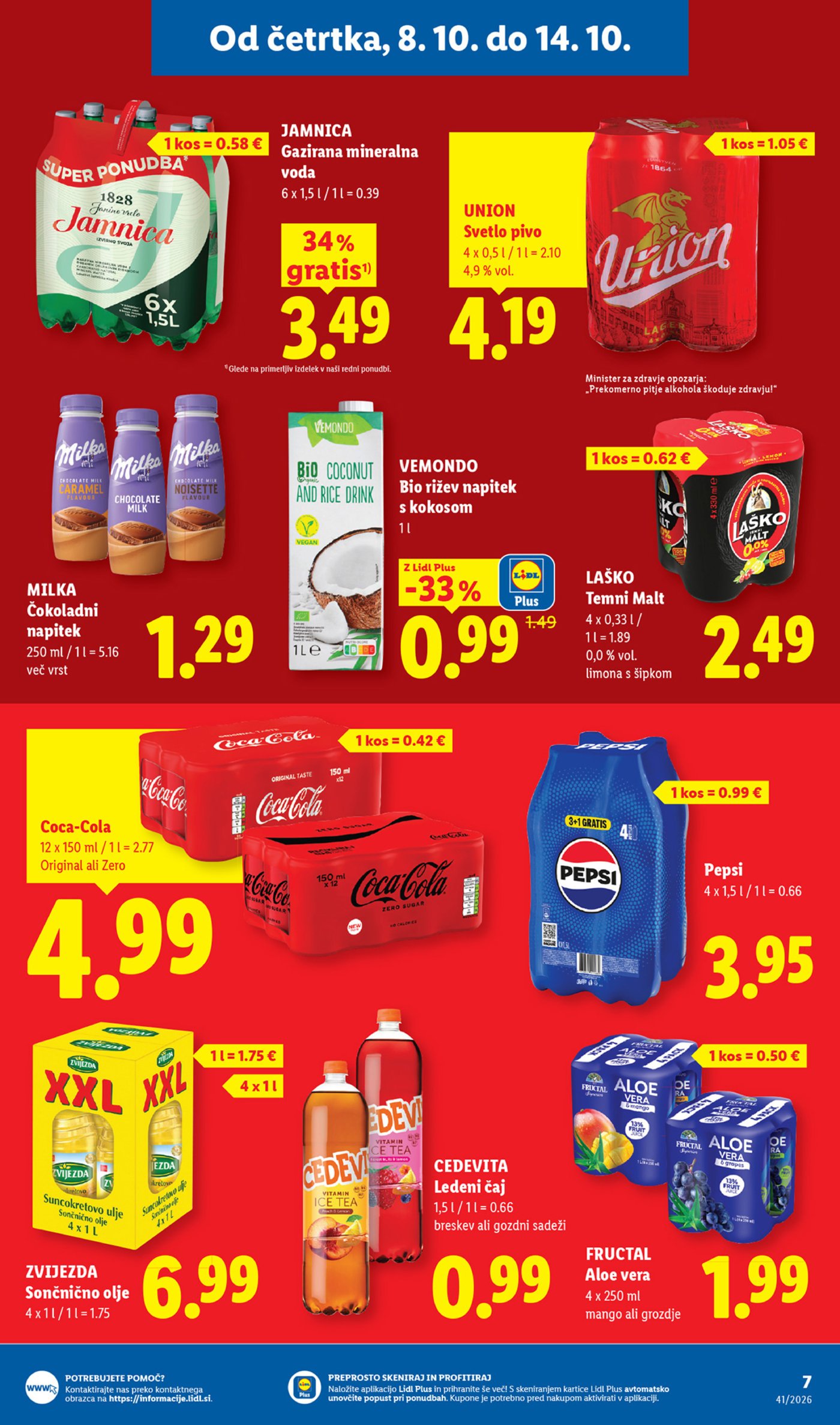 Lidl katalog od četrtka 08.10.-14.10.2026.