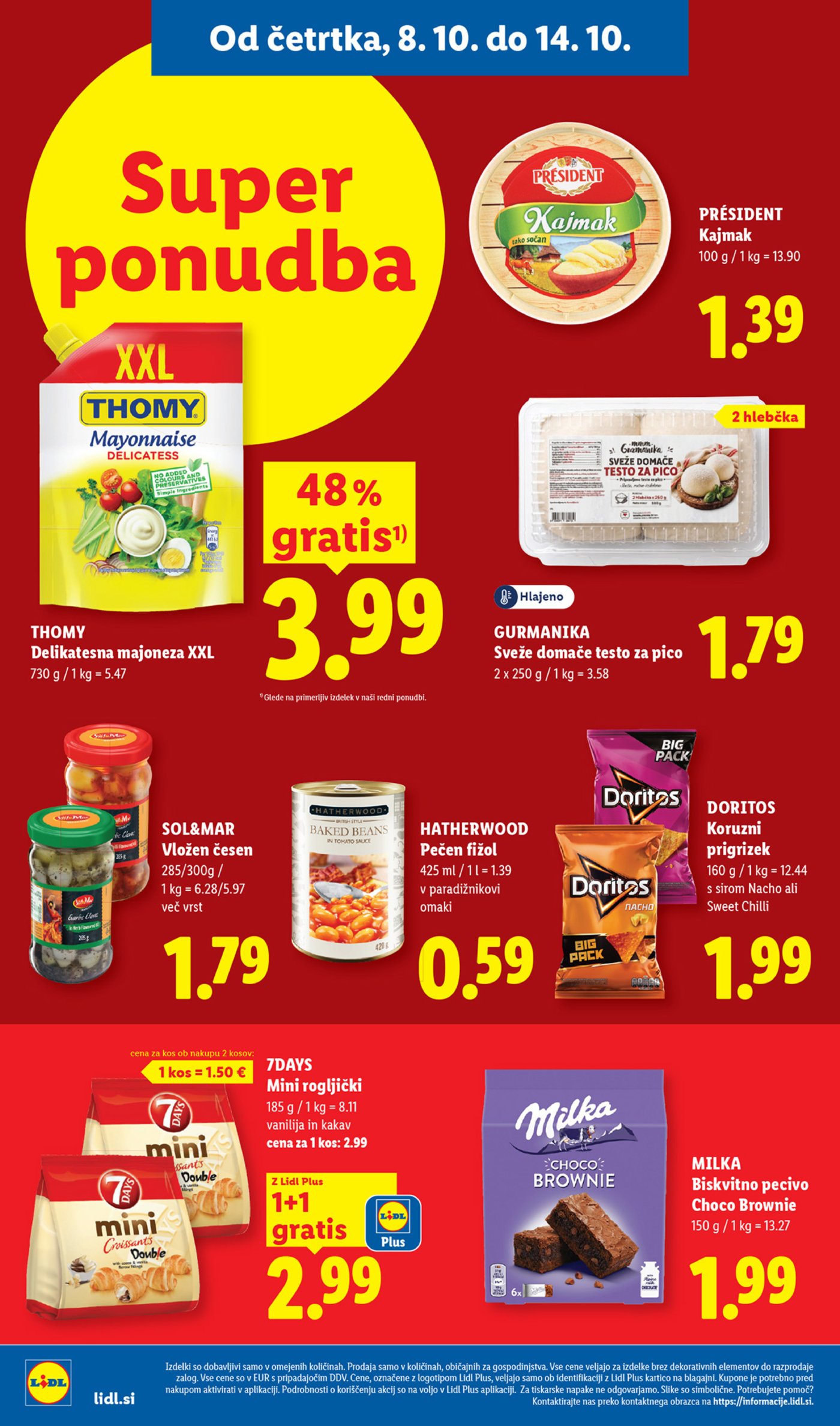Lidl katalog od četrtka 08.10.-14.10.2026.