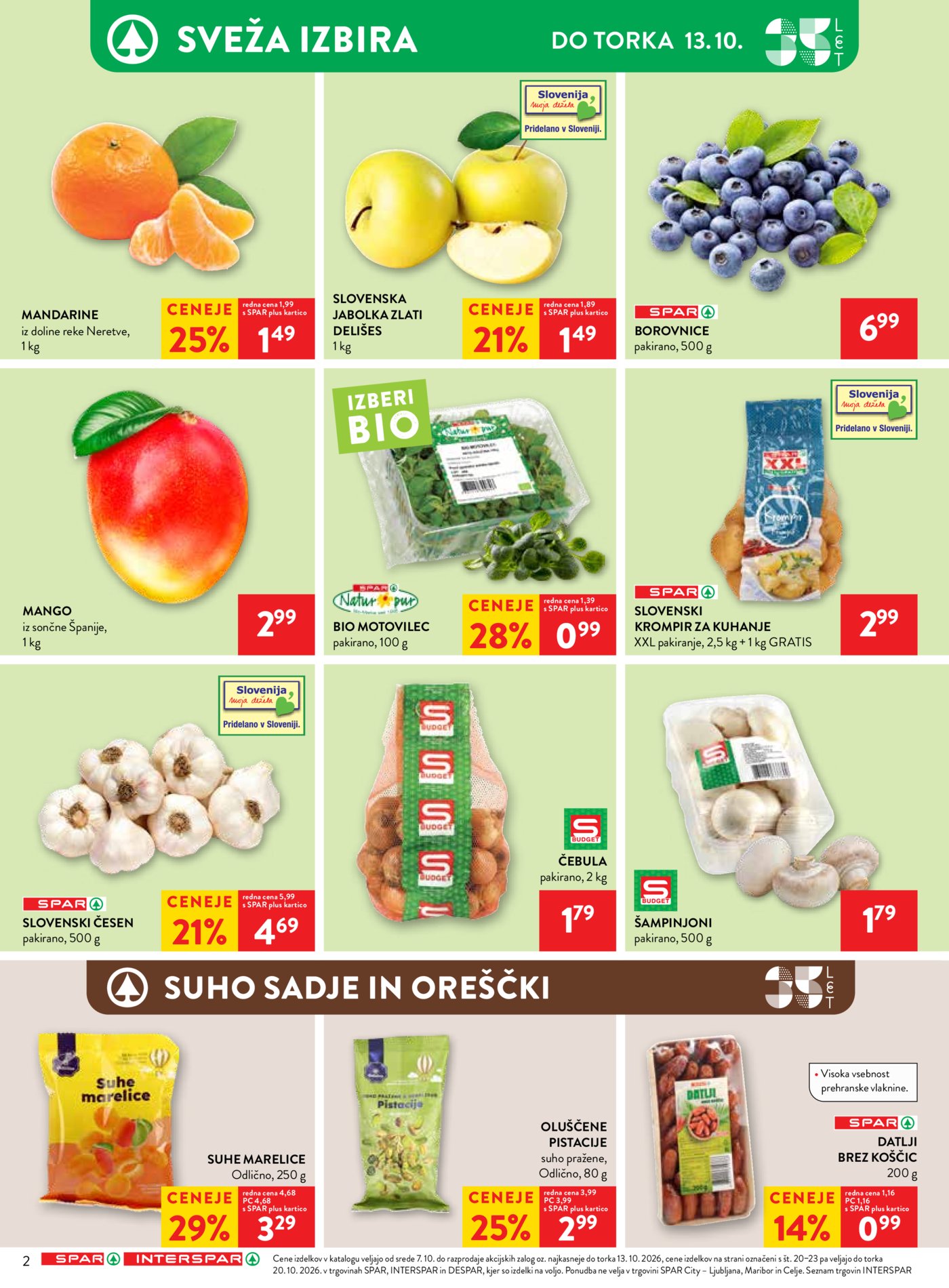 SPAR katalog od srede 07.10.-13.10.2026.