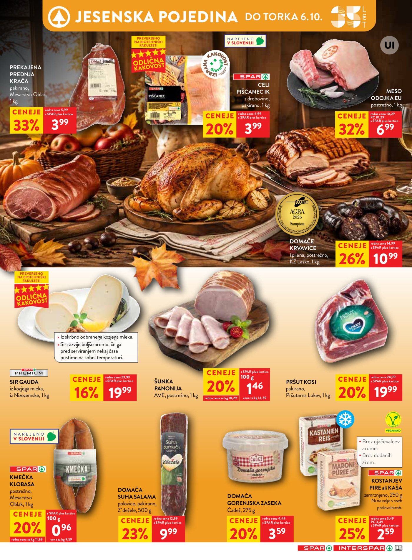 SPAR katalog od srede 30.09.-06.10.2026.