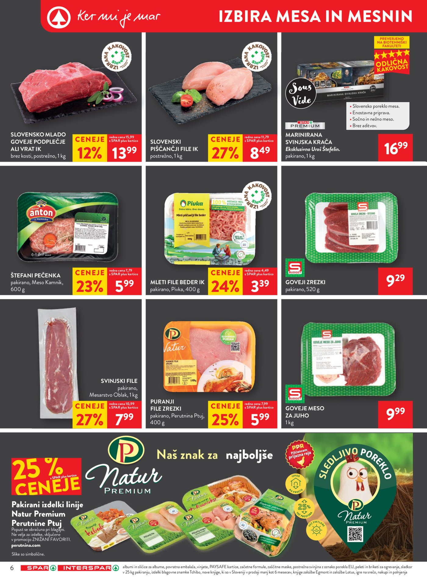 SPAR katalog od srede 30.09.-06.10.2026.