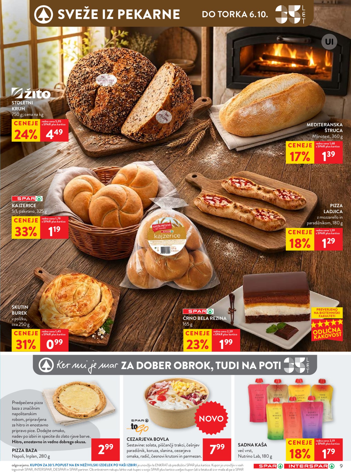 SPAR katalog od srede 30.09.-06.10.2026.