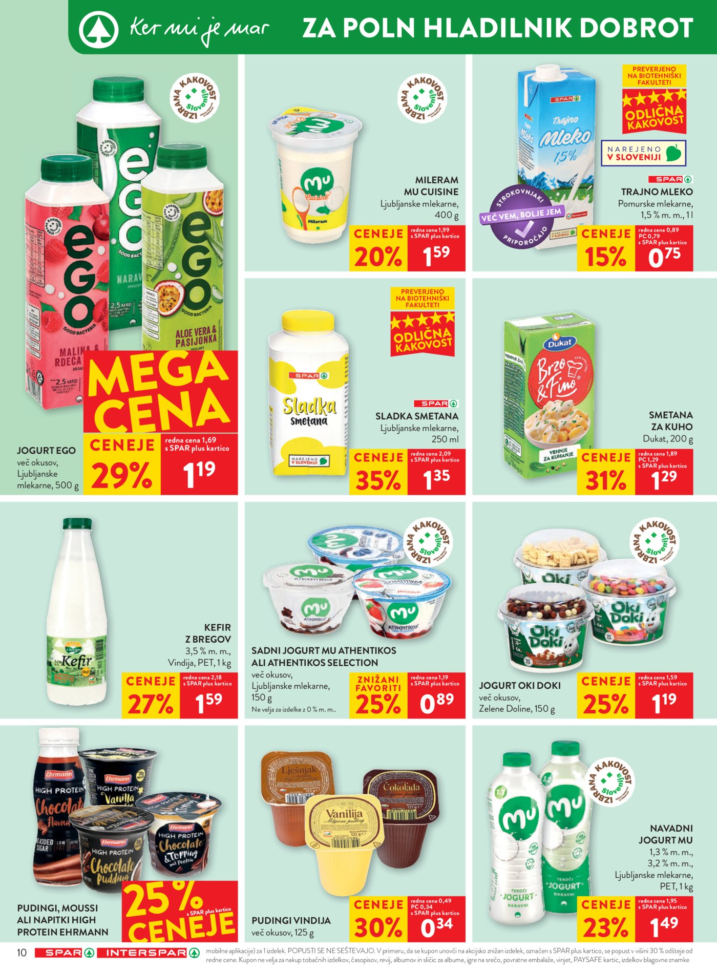 SPAR katalog od srede 30.09.-06.10.2026.