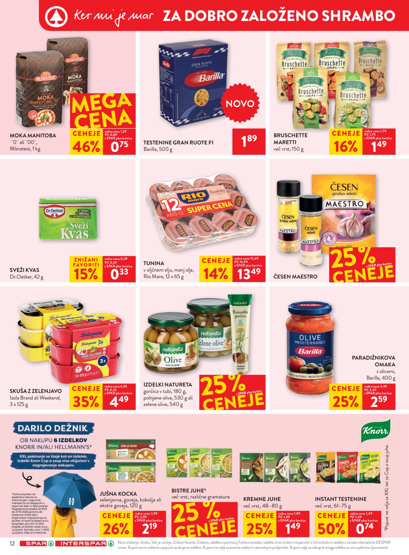 SPAR katalog od srede 30.09.-06.10.2026.