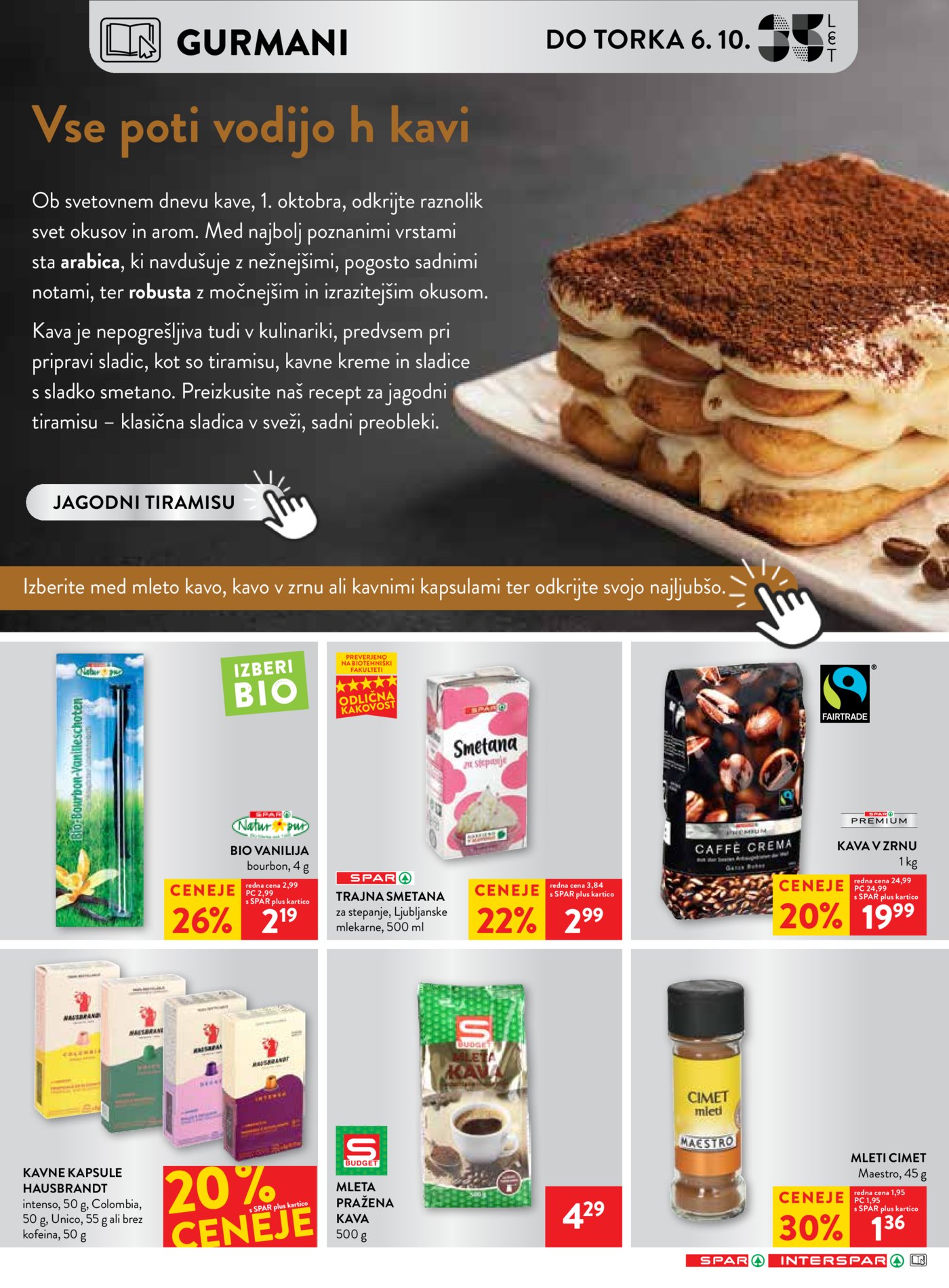 SPAR katalog od srede 30.09.-06.10.2026.