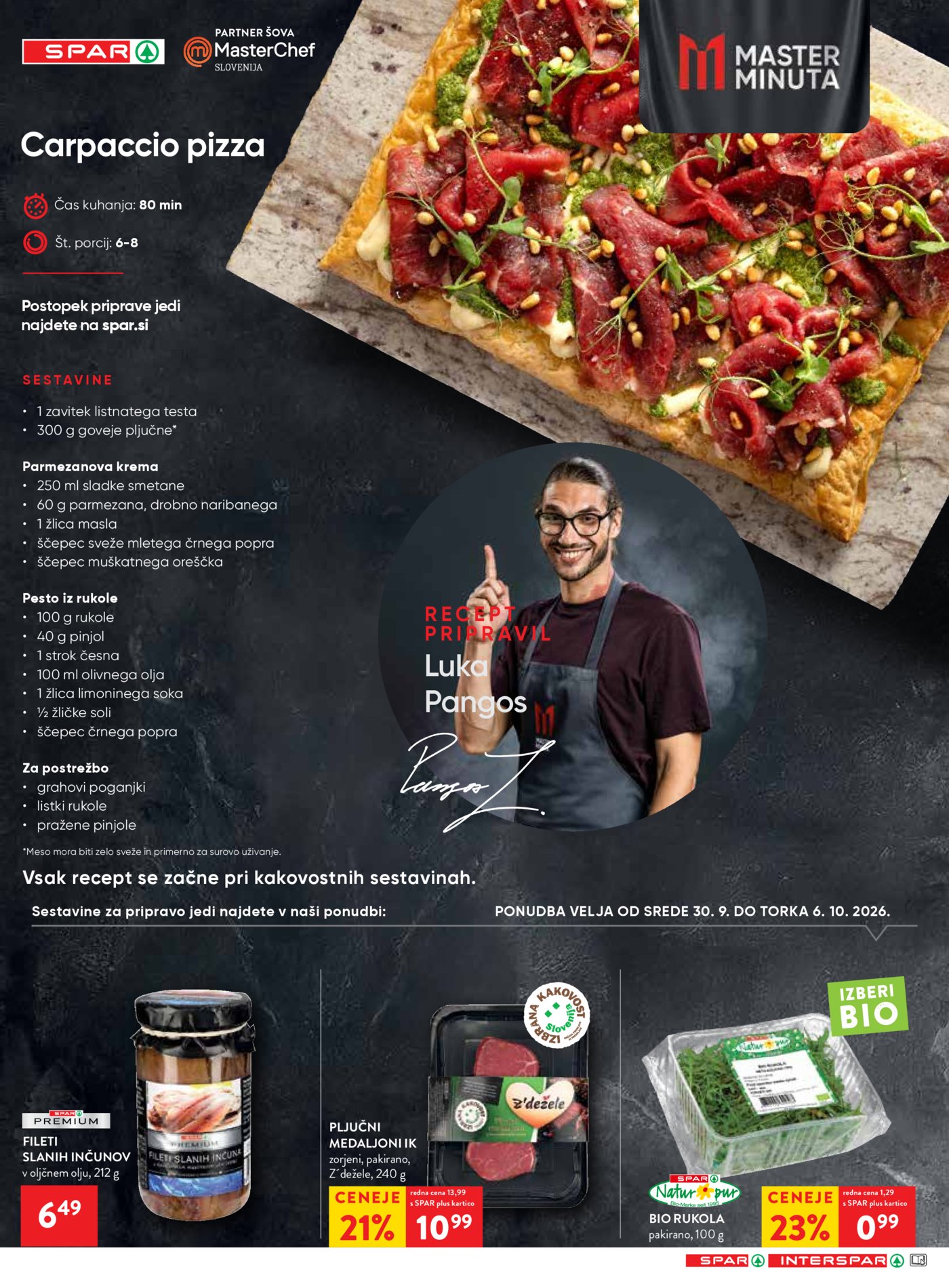 SPAR katalog od srede 30.09.-06.10.2026.