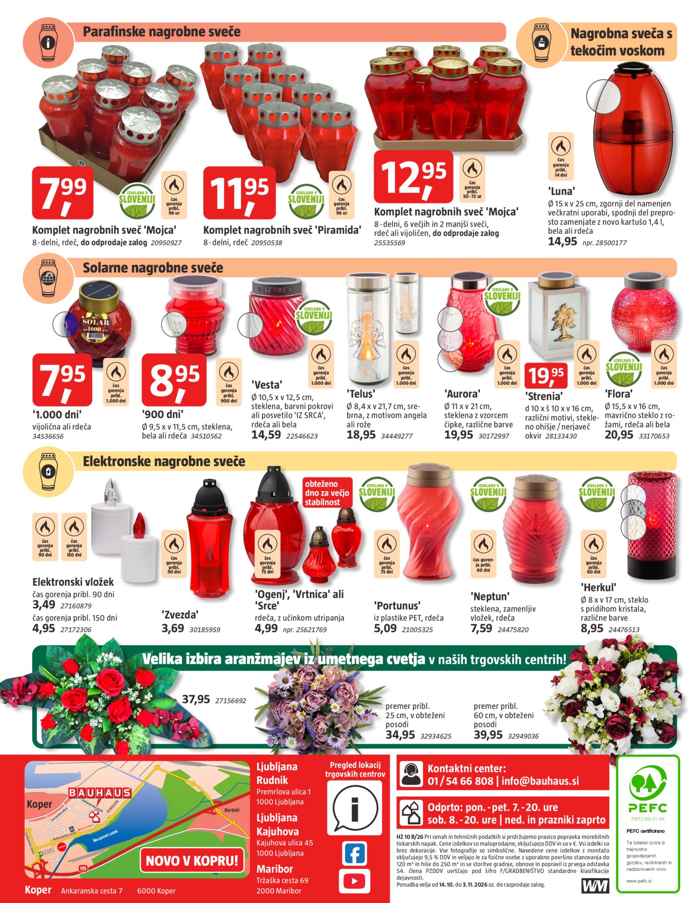 Bauhaus Oktober katalog 14.10.-03.11.2026.