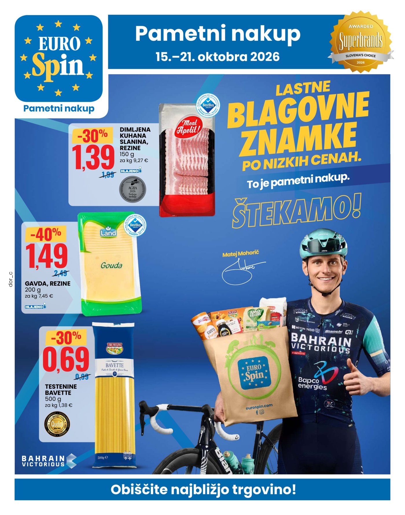 Eurospin katalog Pametni nakup 15.10.-21.10.2026.