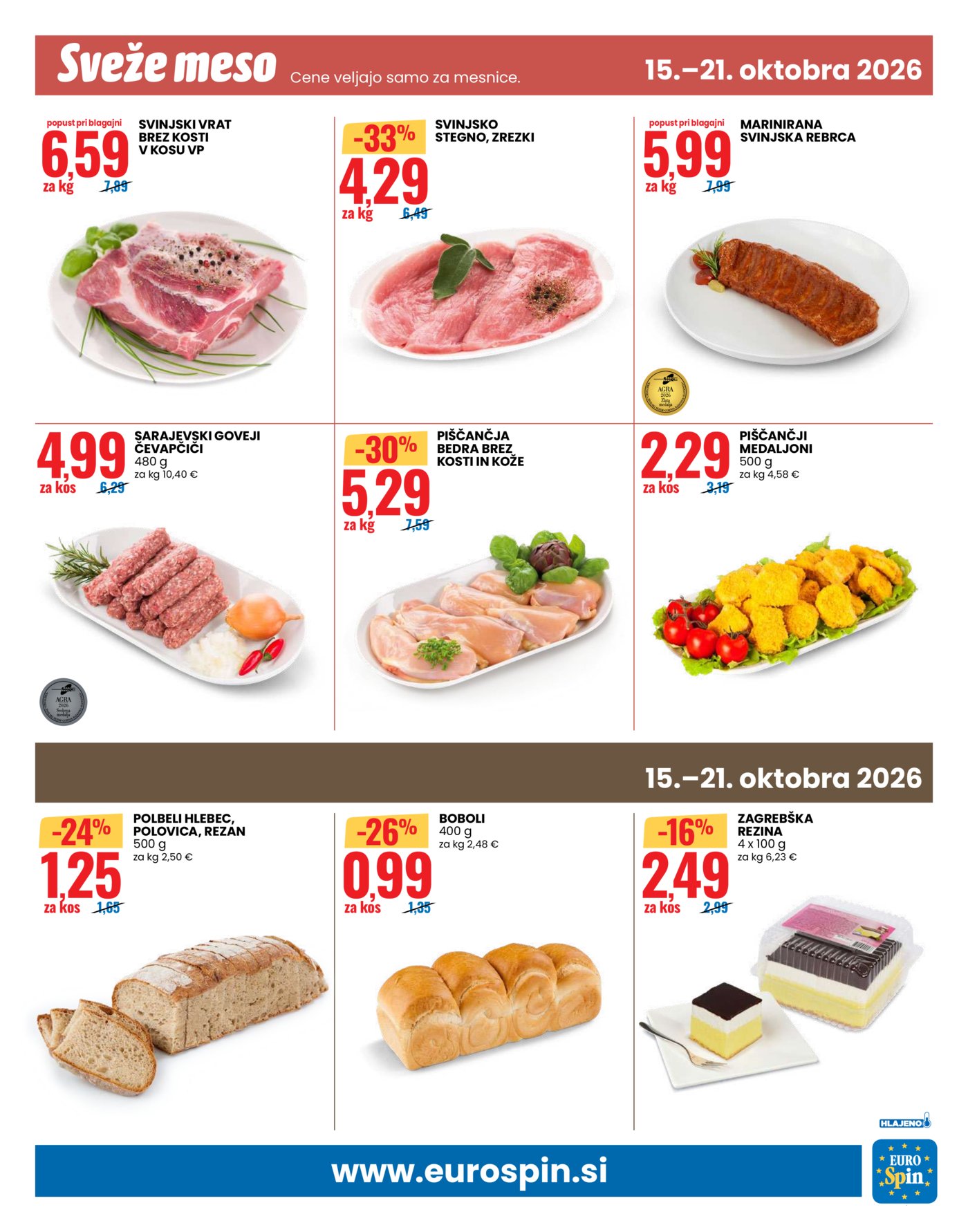 Eurospin katalog Pametni nakup 15.10.-21.10.2026.