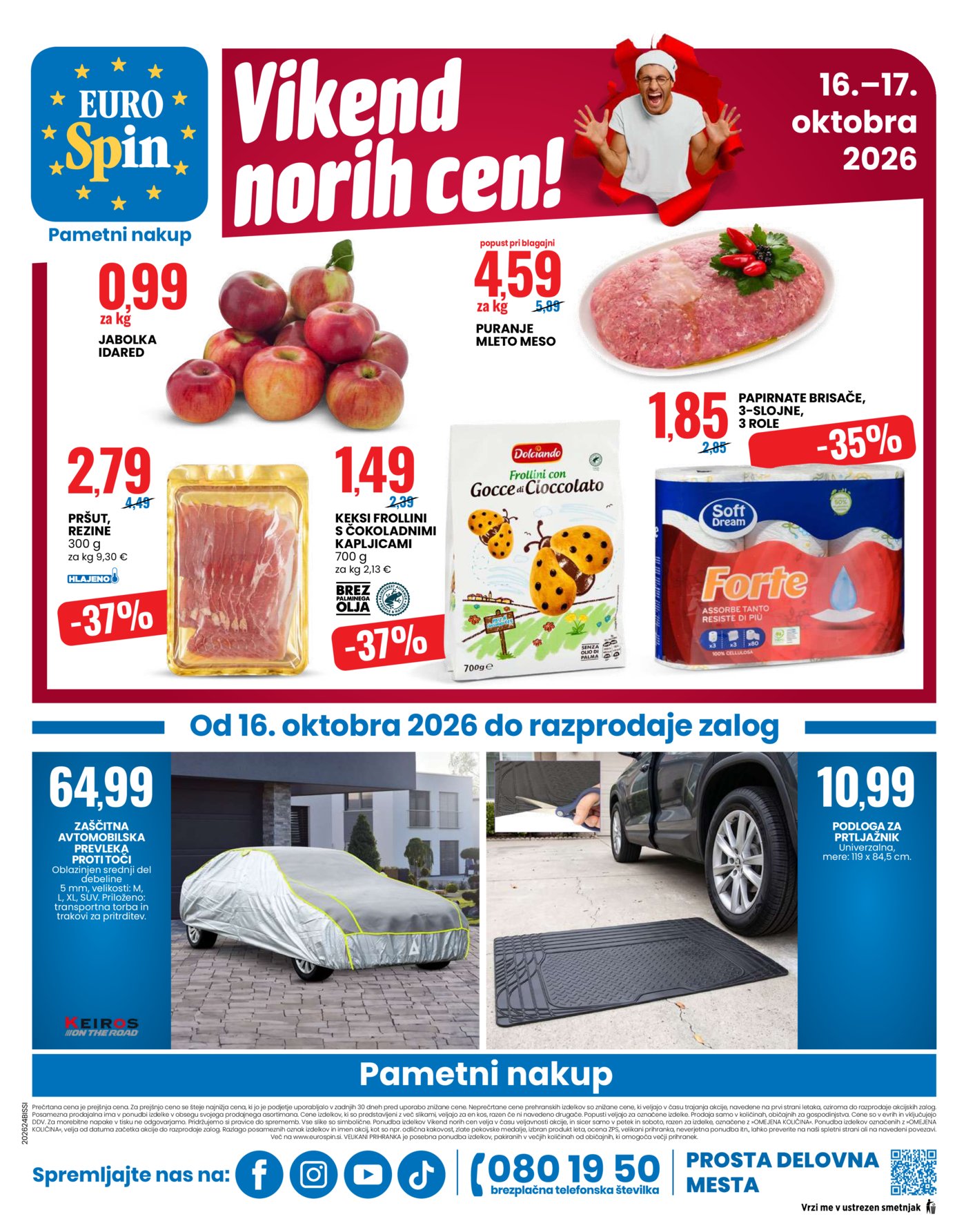 Eurospin katalog Pametni nakup 15.10.-21.10.2026.