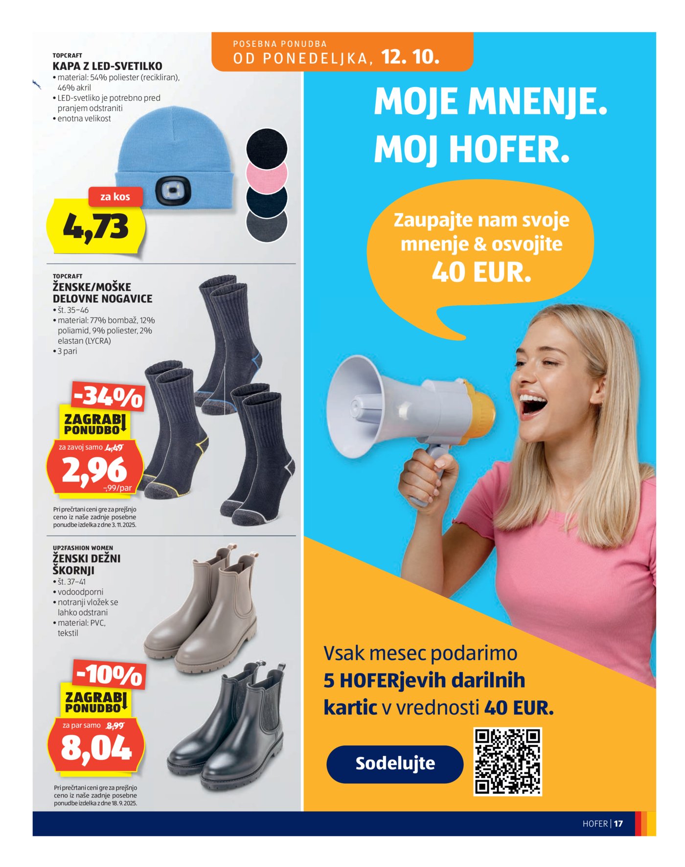 HOFER katalog 07.10.-14.10.2026.